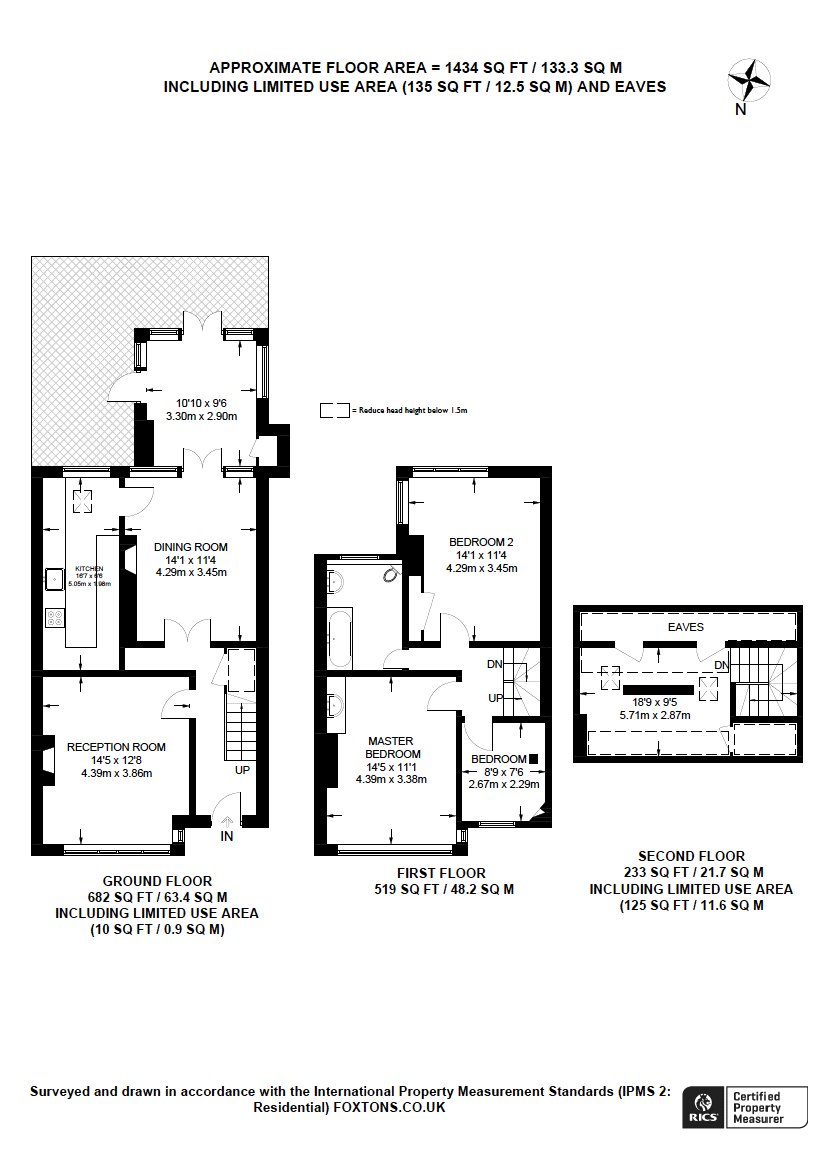 14, Lambourne Road, London floorplan