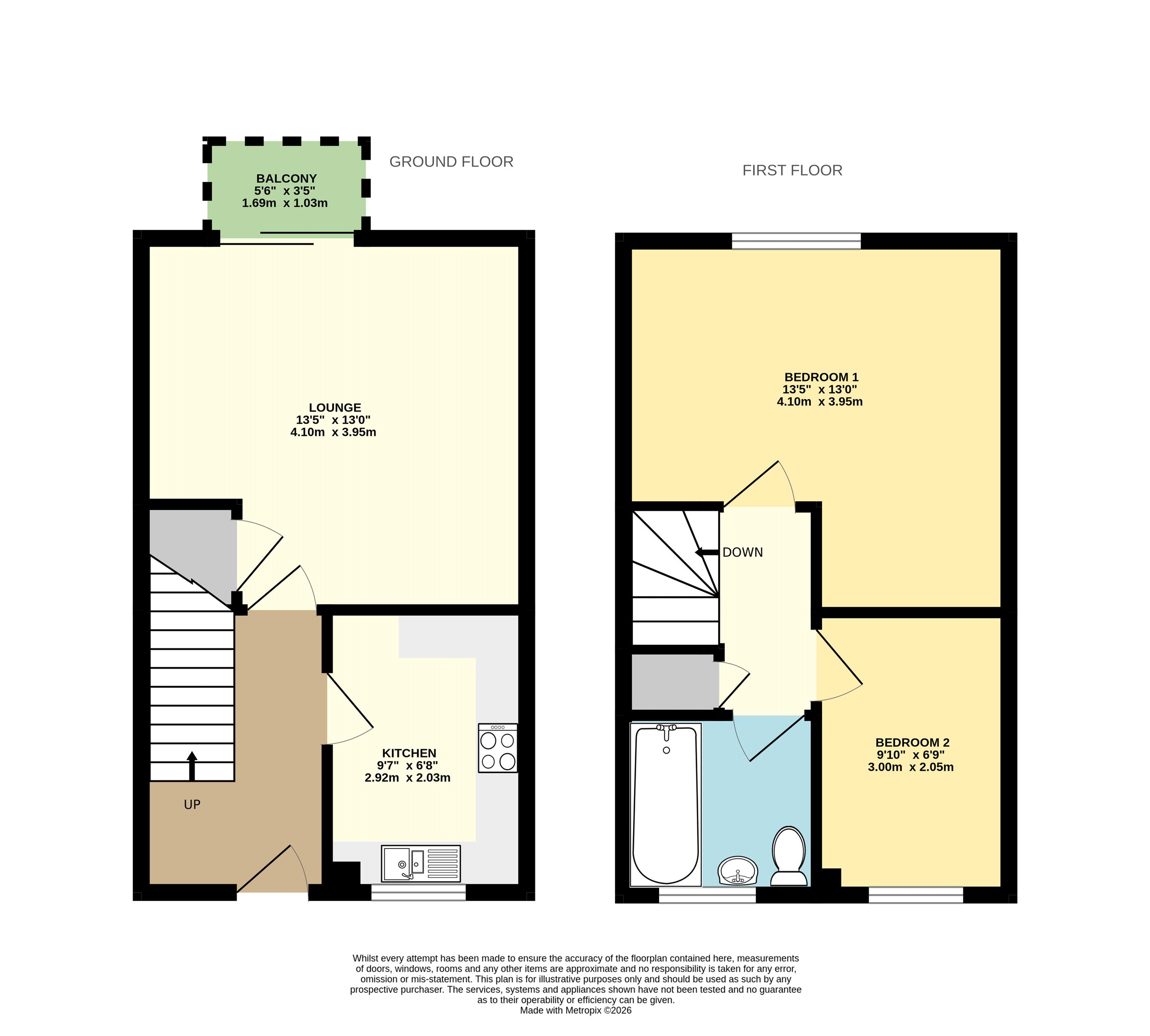 5 Oakwood Court, Brook Meadow South Molton Devon, South Molton floorplan