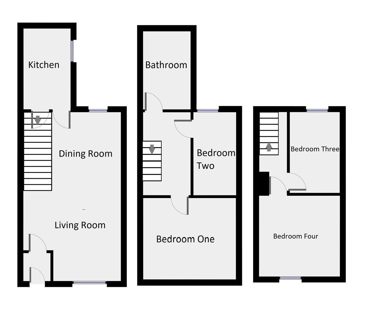 16, Moorfield Road, Portland floorplan