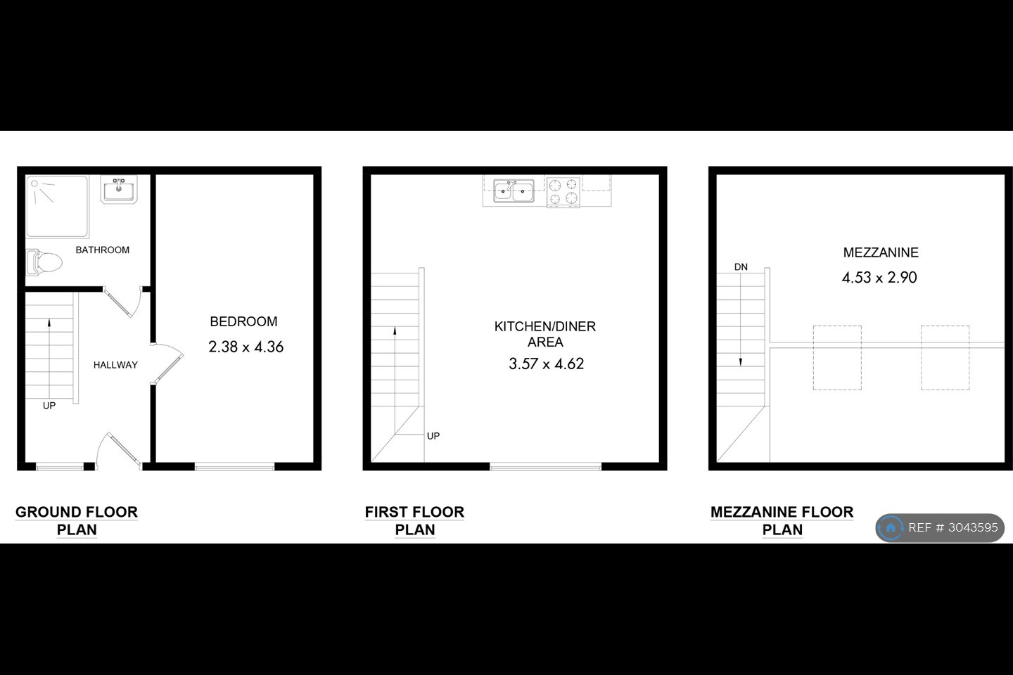 Flat, Alexandra House Duckett Mews, London floorplan