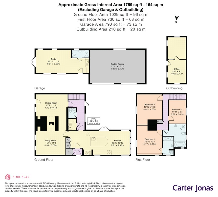 Lintalee,, Lower Hartwell, Buckinghamshire floorplan