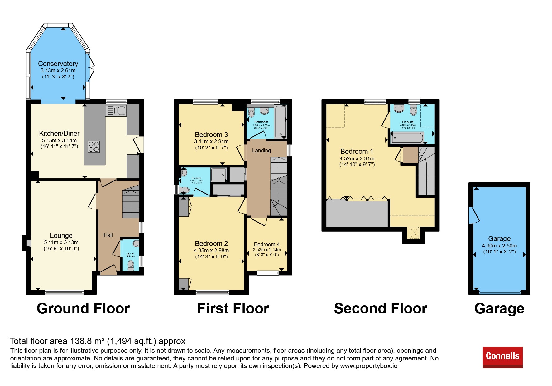 Acorn Close, Ashford floorplan