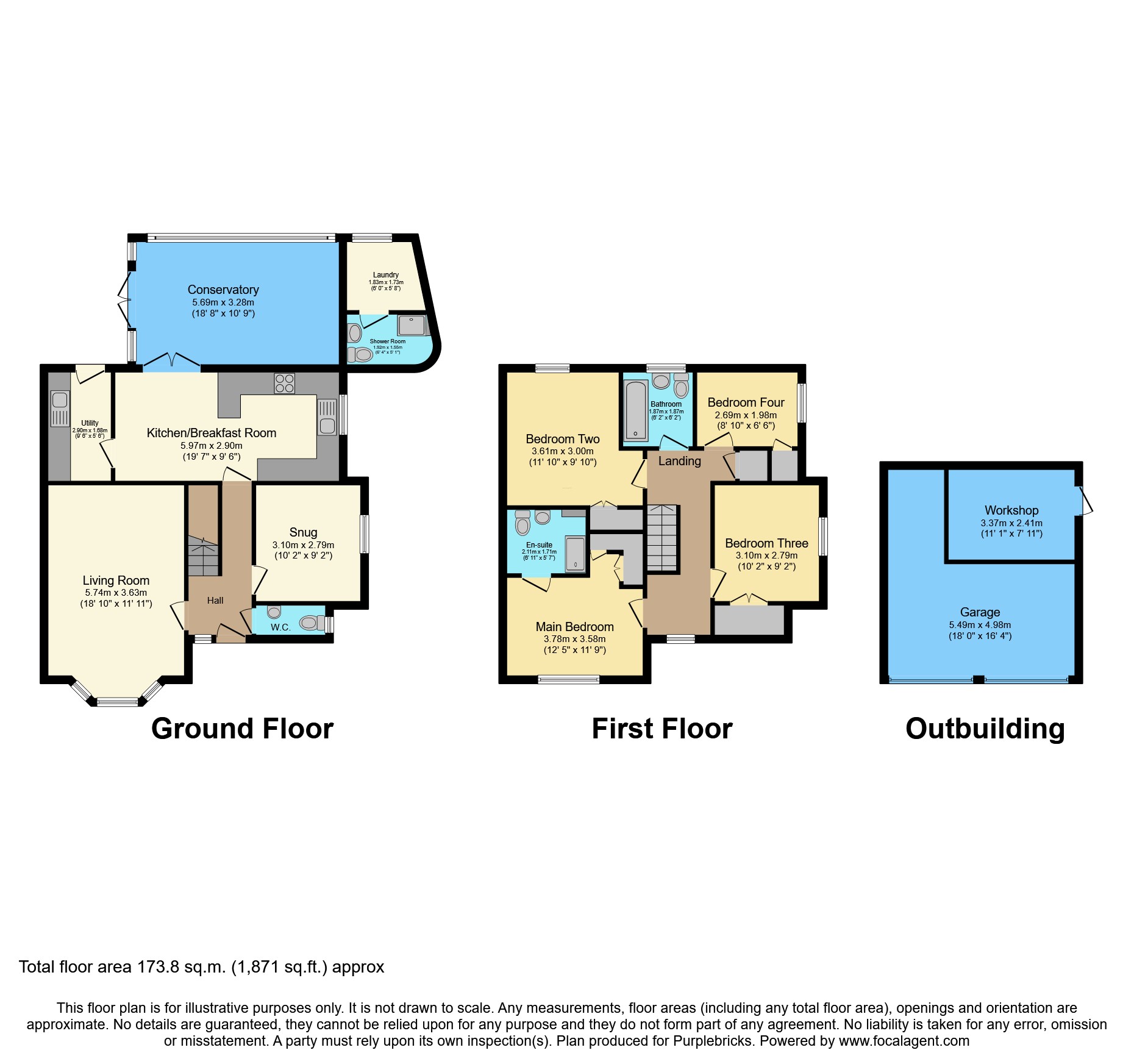 2, Meakins Close, Warwick floorplan