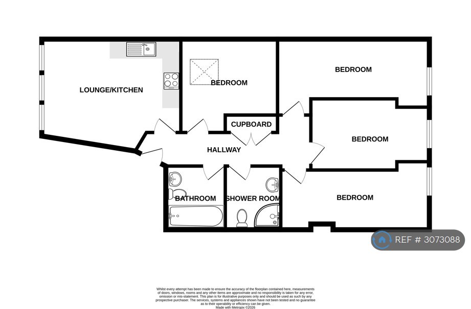 St Augustines Parade, Bristol floorplan