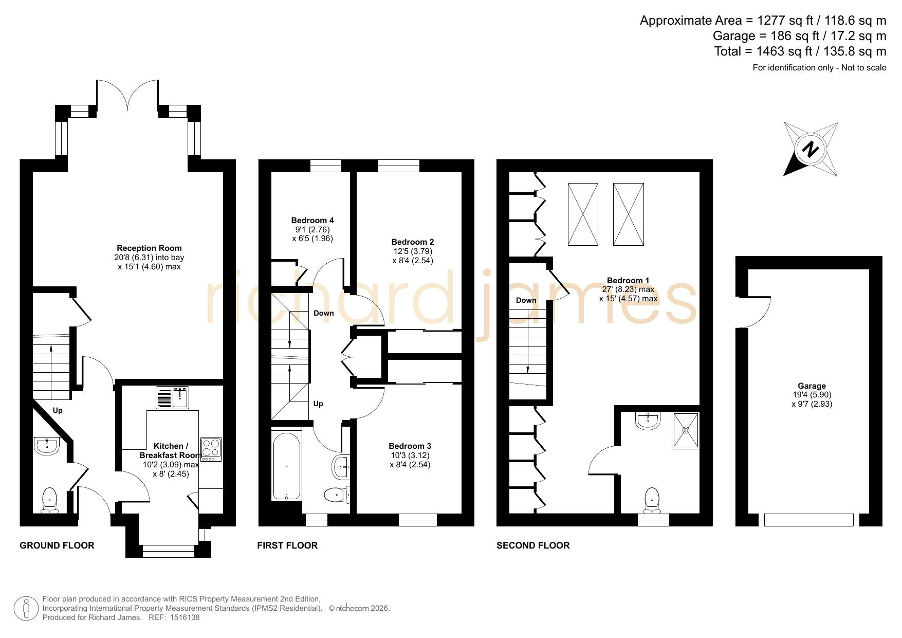 5, Culverhouse Road, Swindon floorplan