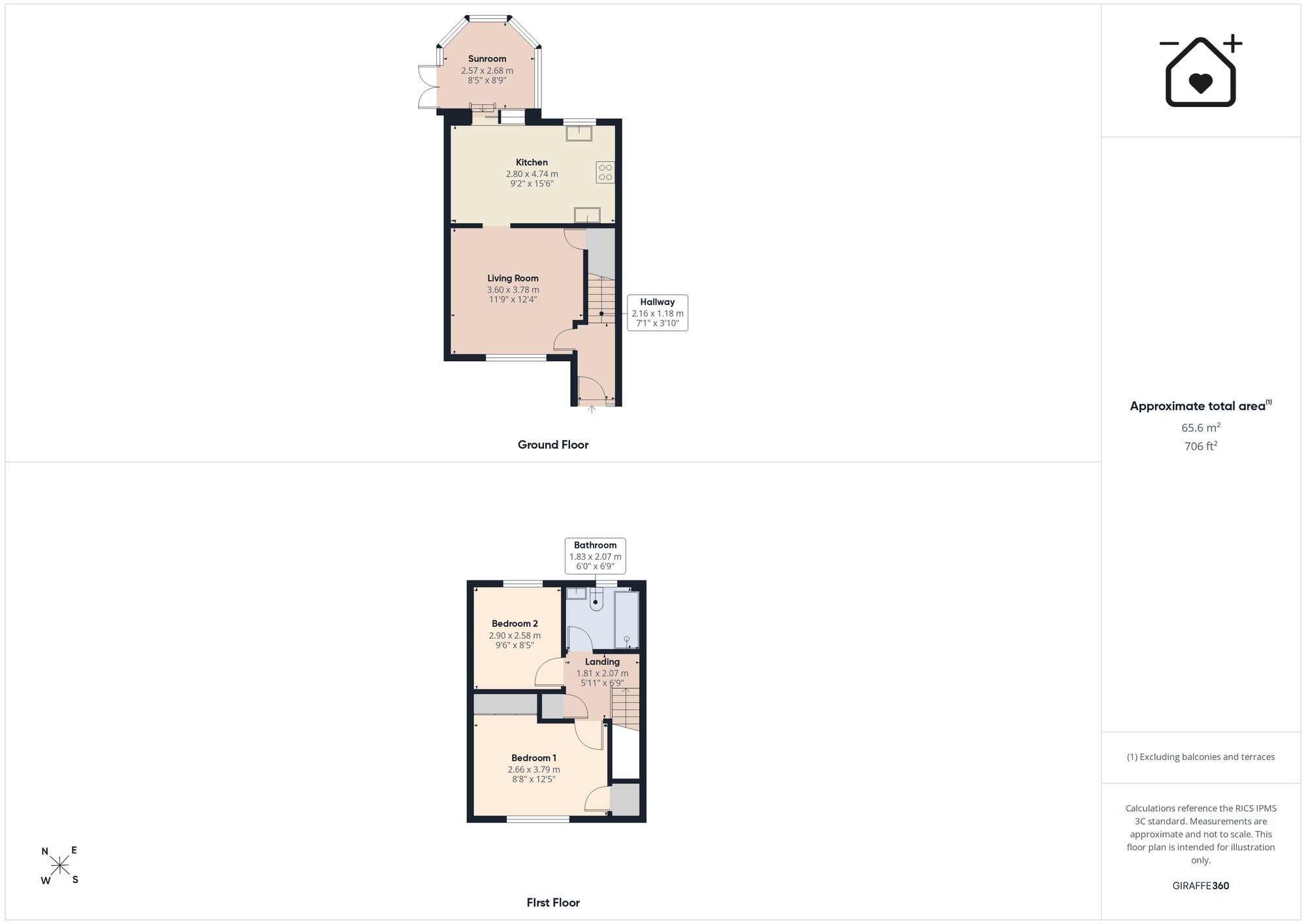 6, Beechlands Park, Haverfordwest, SA61 floorplan