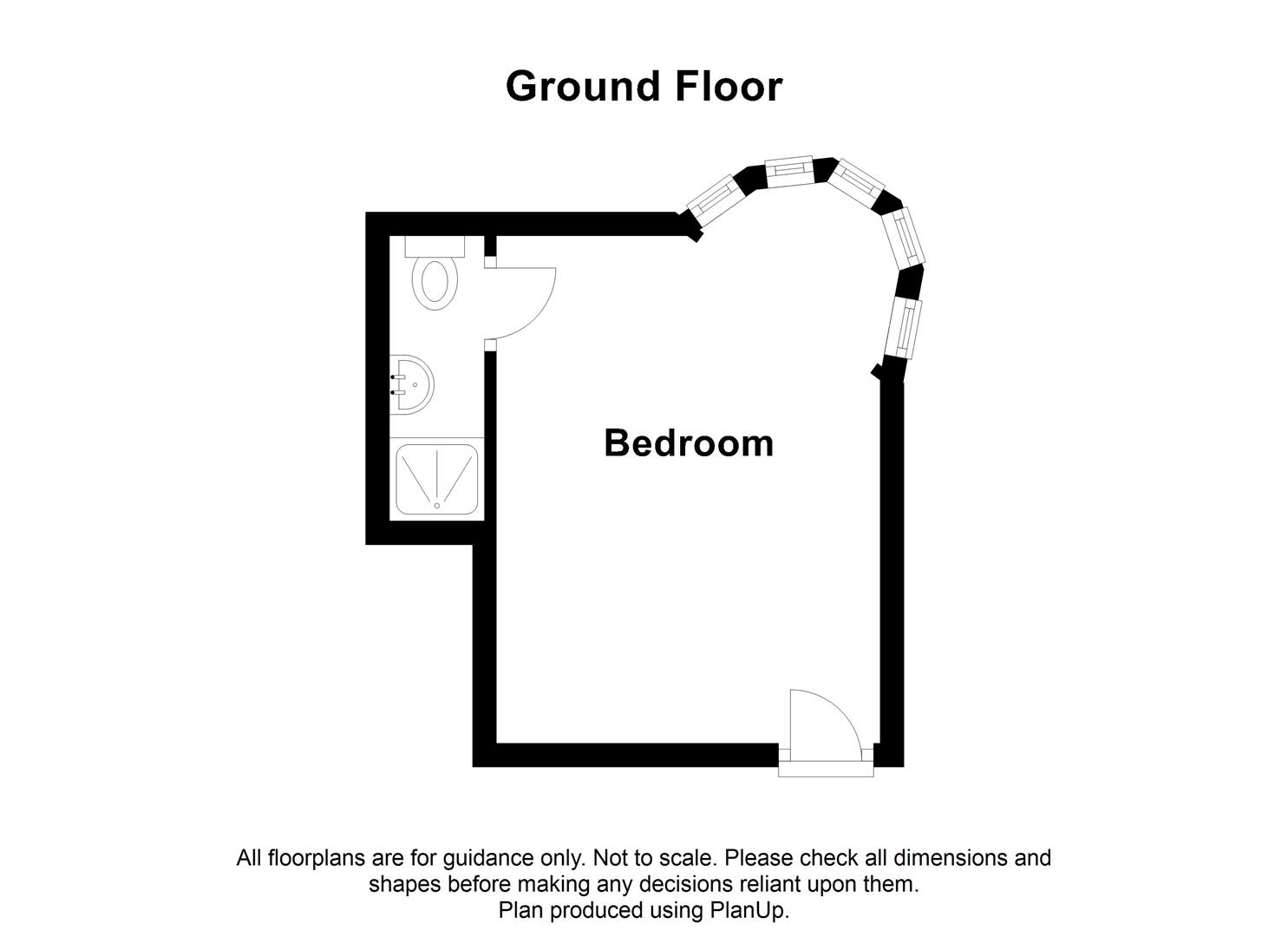 Trivelles Park Hotel, Unit 108, 209, Tulketh Road, Preston floorplan