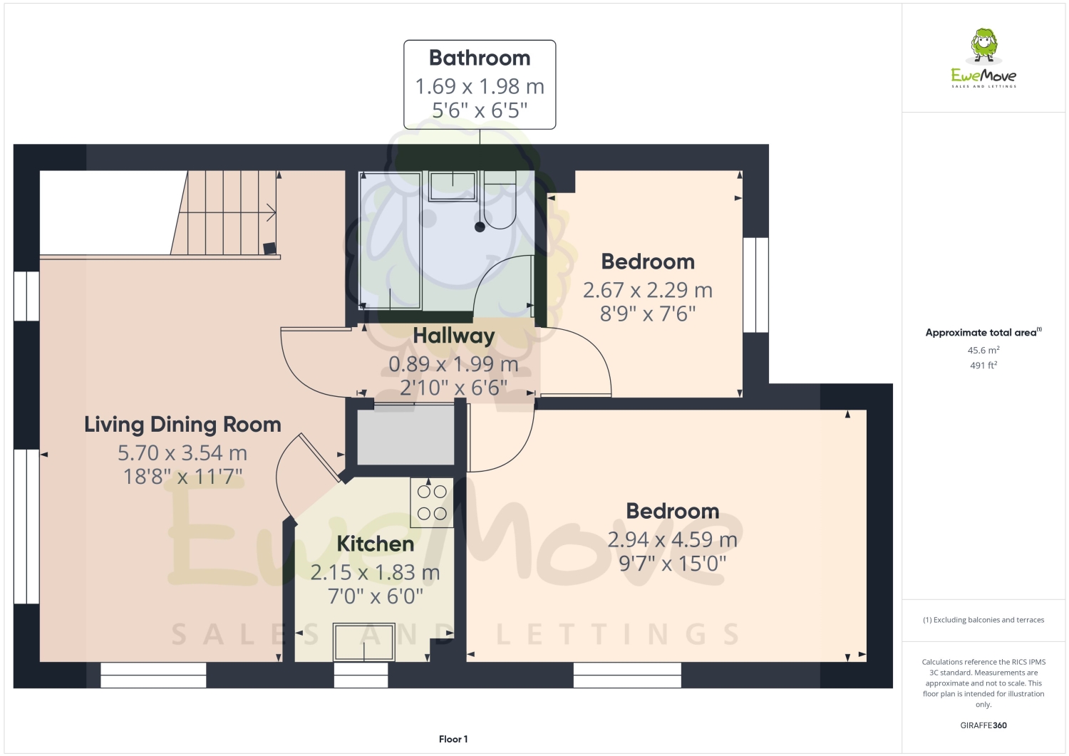 352, WILSON AVENUE, ROCHESTER floorplan
