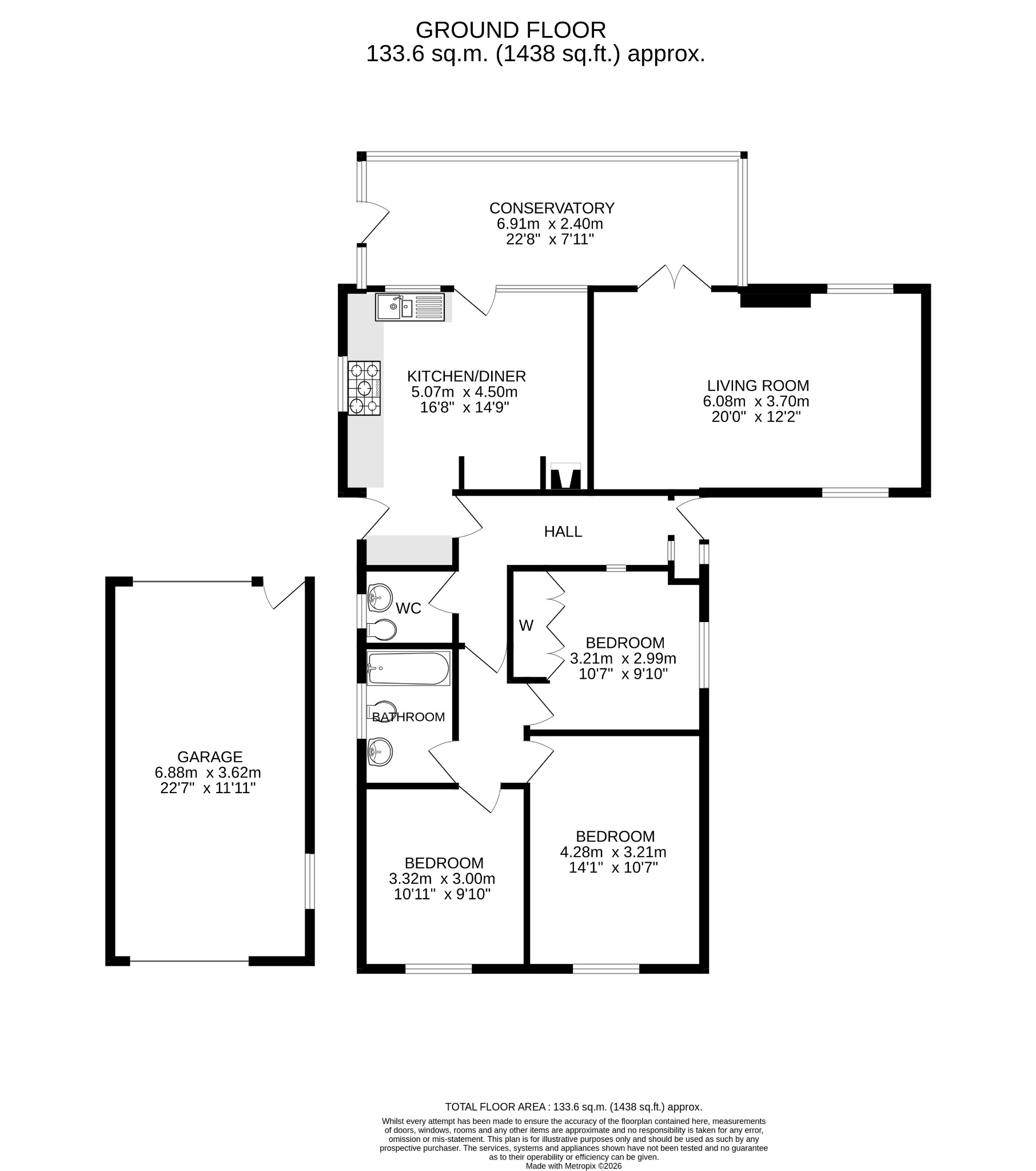 56 Osborne Parc, Helston, Cornwall floorplan