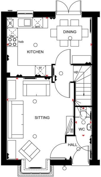 3 Bedrooms Town house for sale in Cornucopia Grove, Barlaston, Stoke-On-Trent ST12