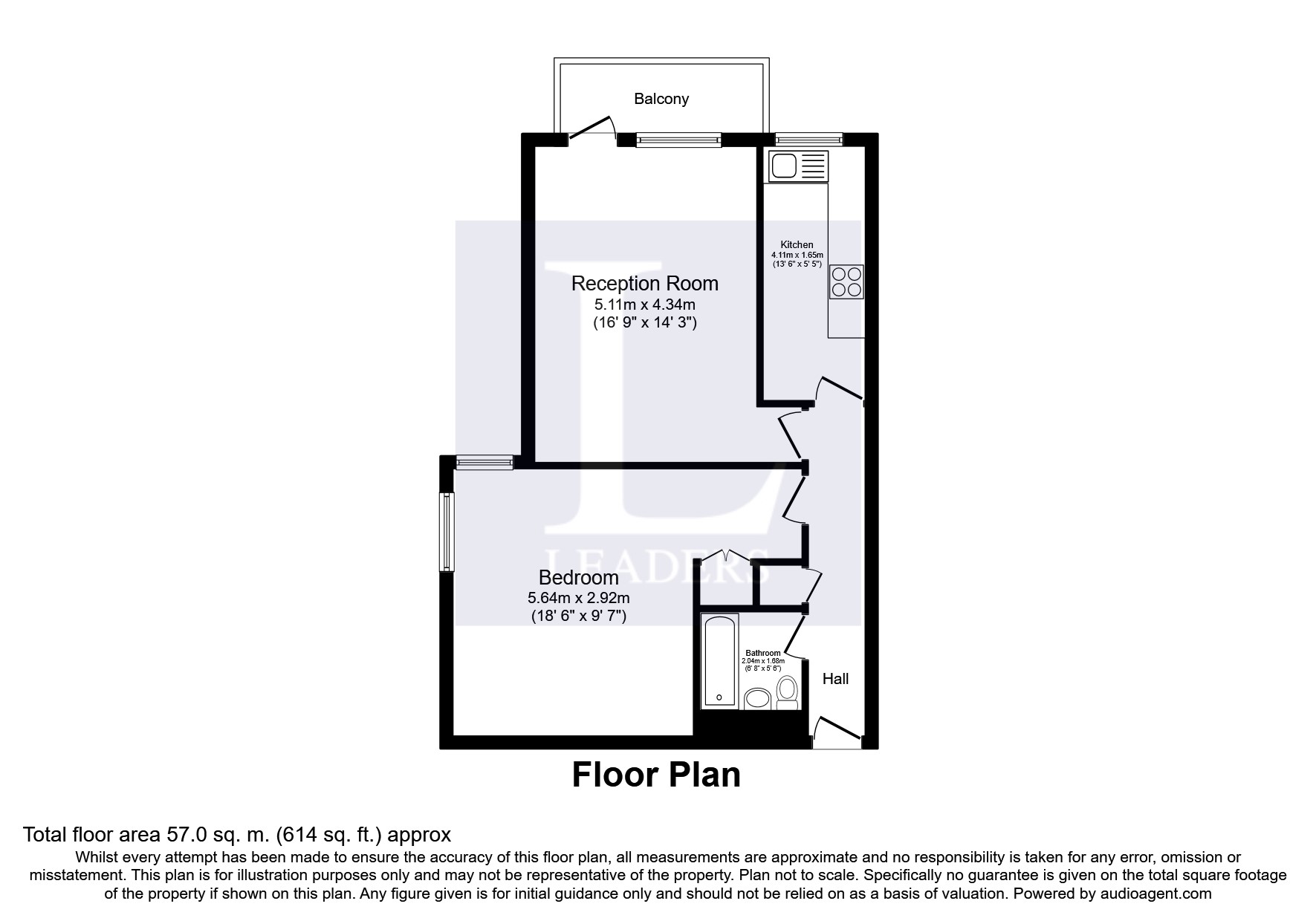 1 Bedrooms Flat for sale in Rivermead, Uxbridge Road, Kingston Upon Thames KT1