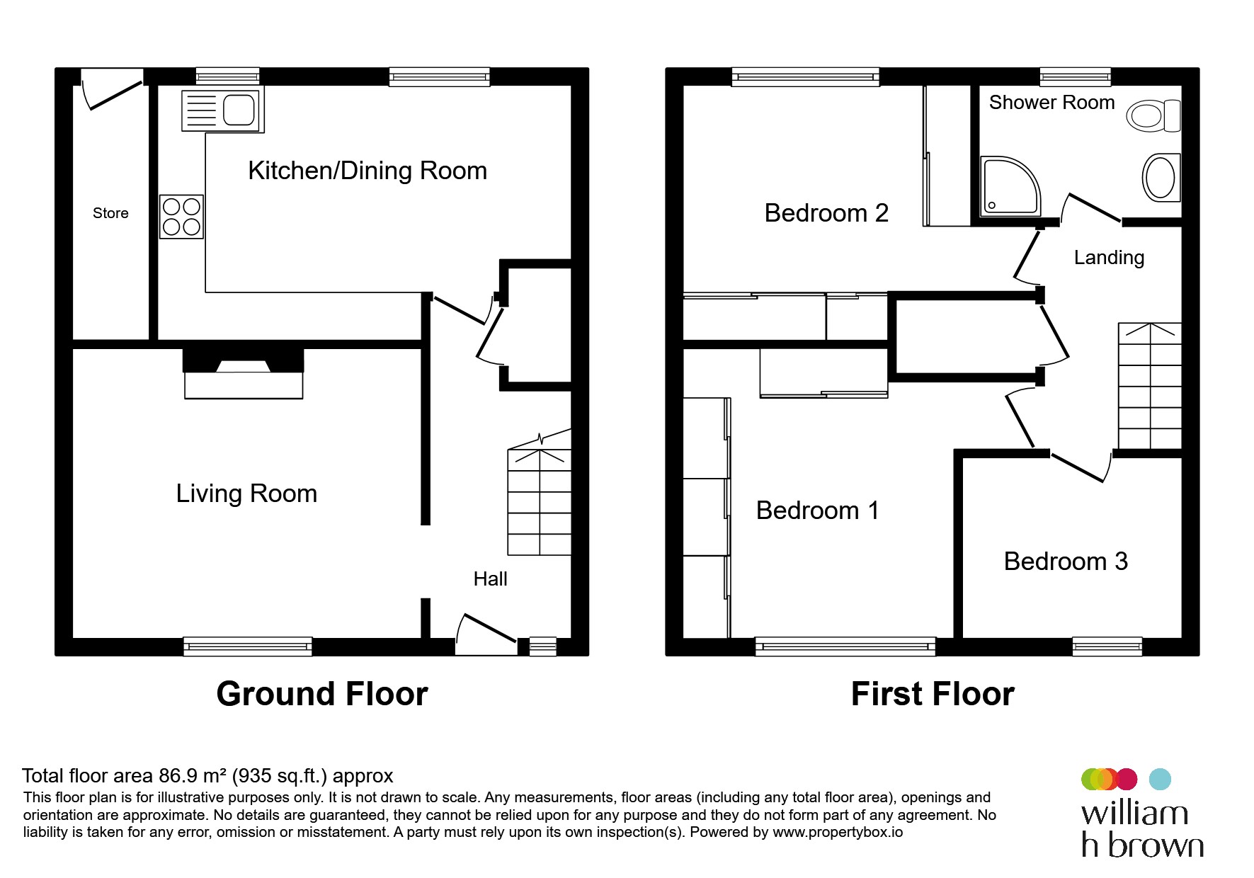 18, Ennerdale Drive, Knottingley floorplan