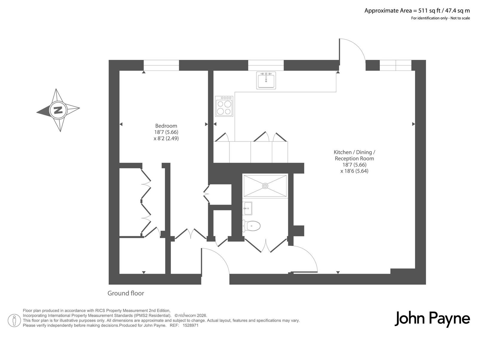 Hevelius Close, London floorplan