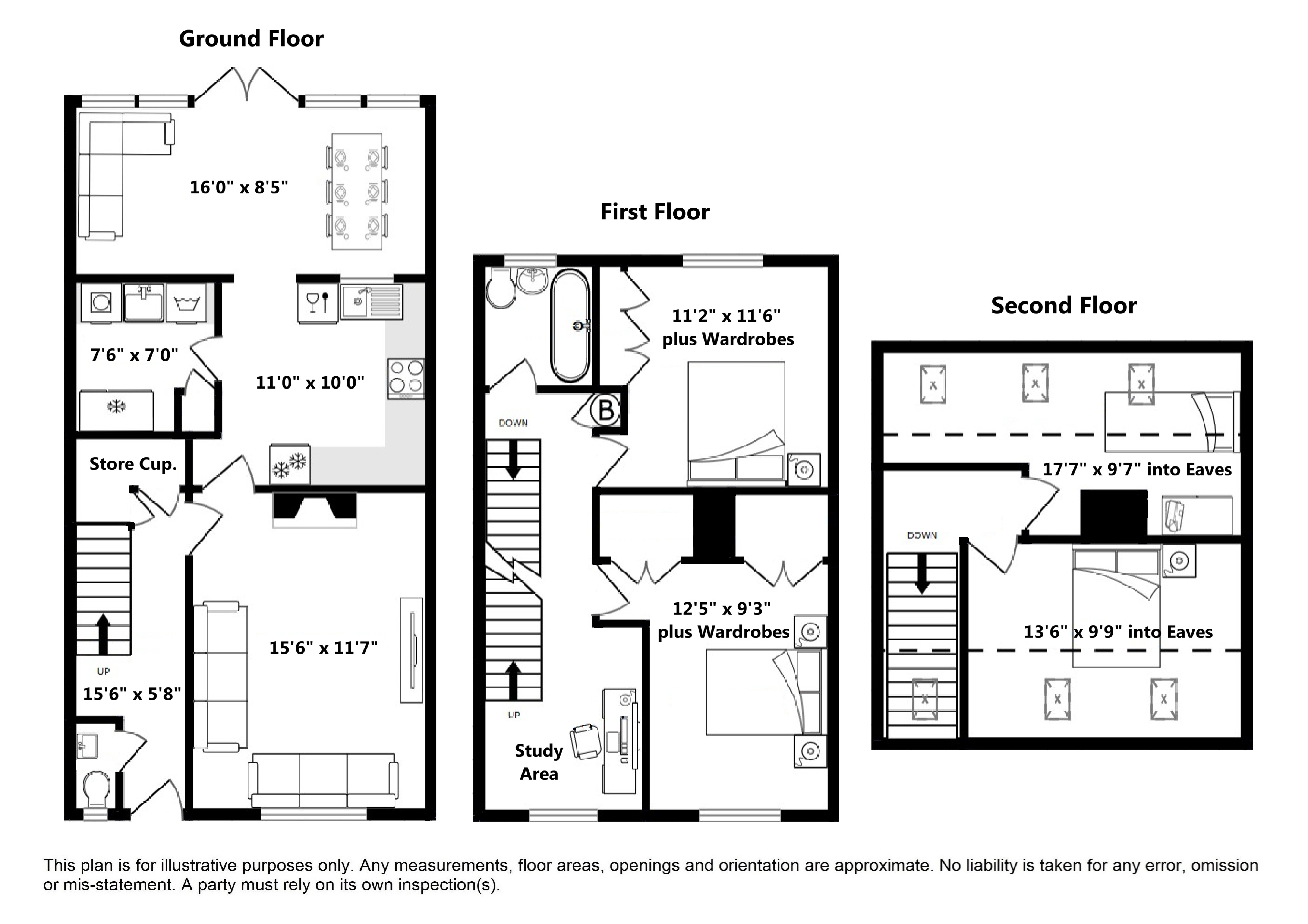 Lilac Walk, Yaxley, Peterborough floorplan