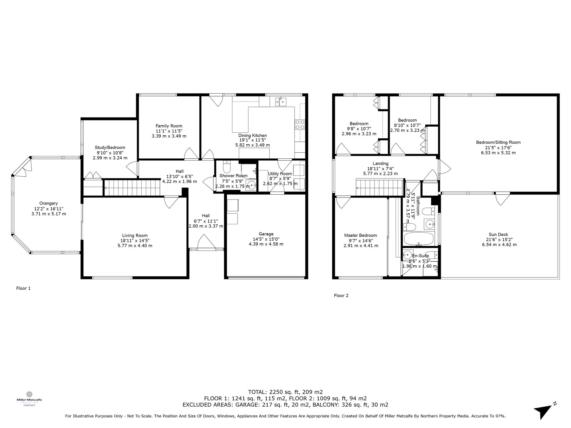 3 The Spinney, Manchester floorplan