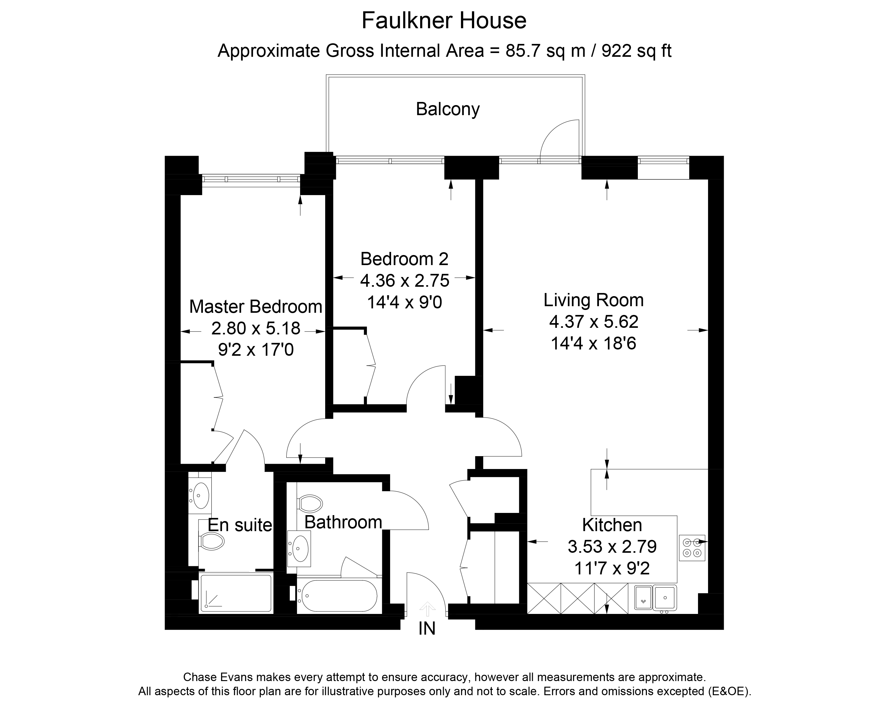 2 Bedrooms Flat to rent in Faulkner House, Fulham Reach, Fulham W6