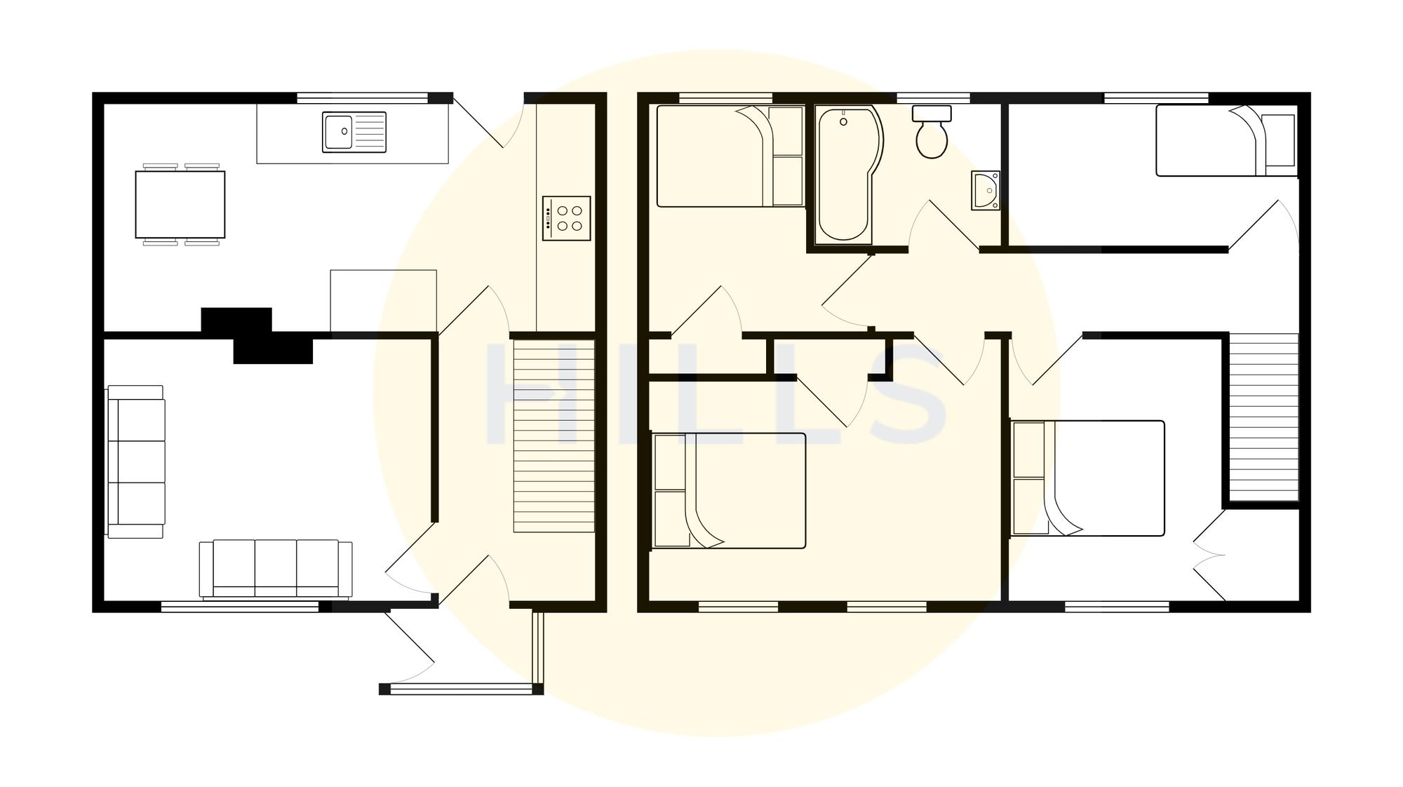 43 Somerset Road, Manchester floorplan