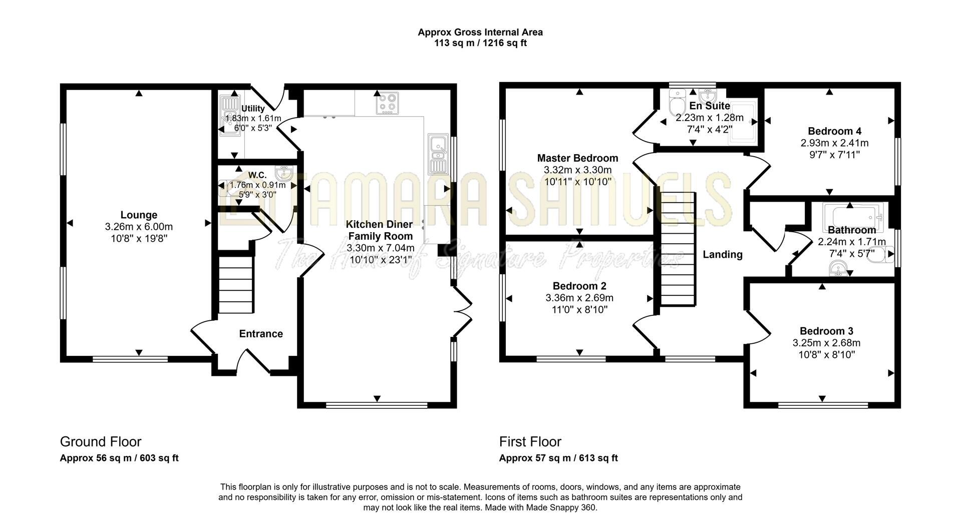 1, Elm Close, Poulton-Le-Fylde floorplan