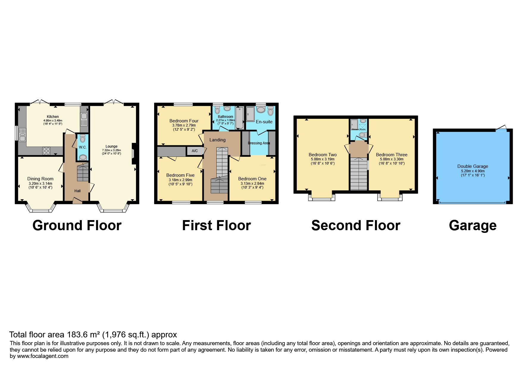 17, Orchid Close, Huntington floorplan
