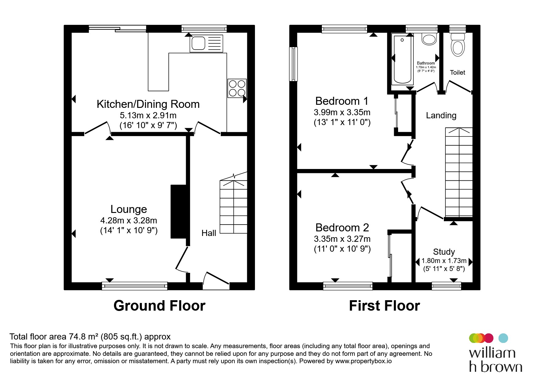 17, Dryden Court, Lincoln floorplan