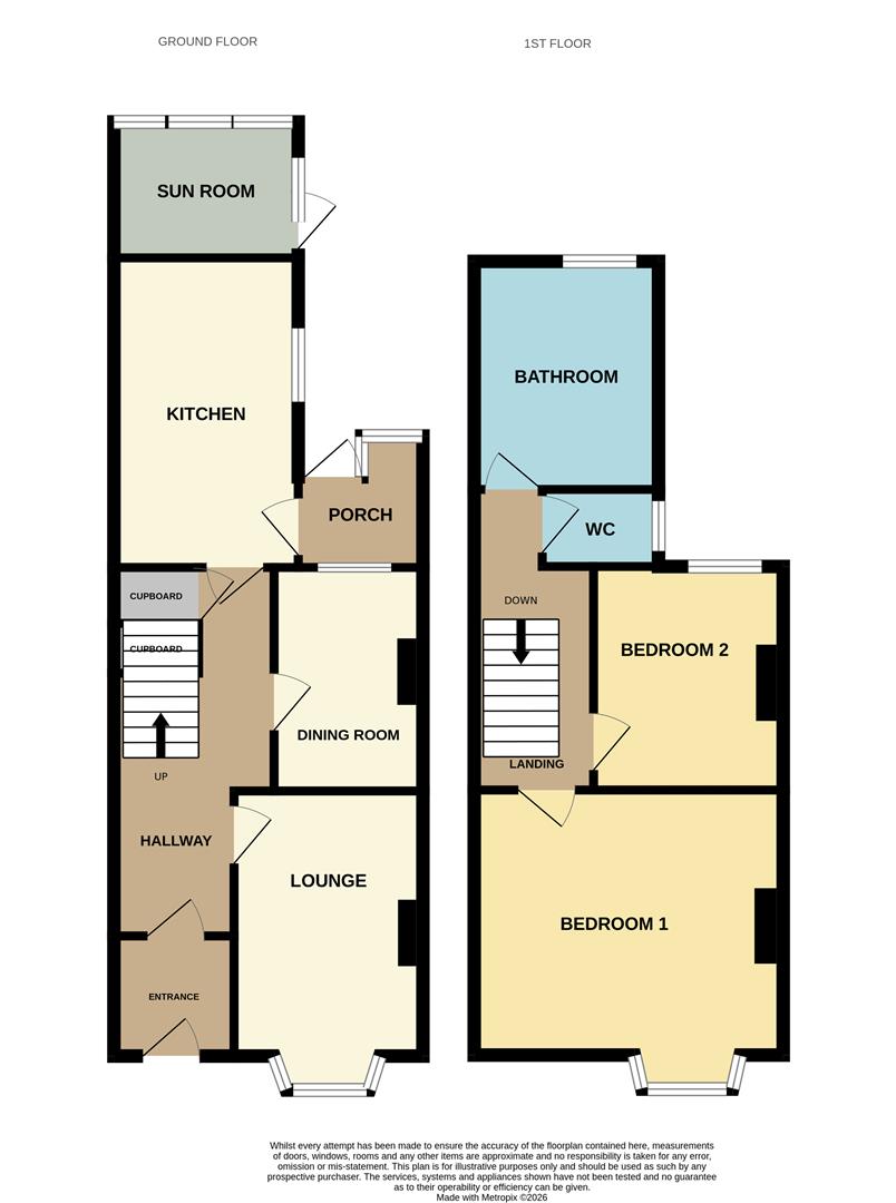 4, Victoria Road, Weymouth floorplan