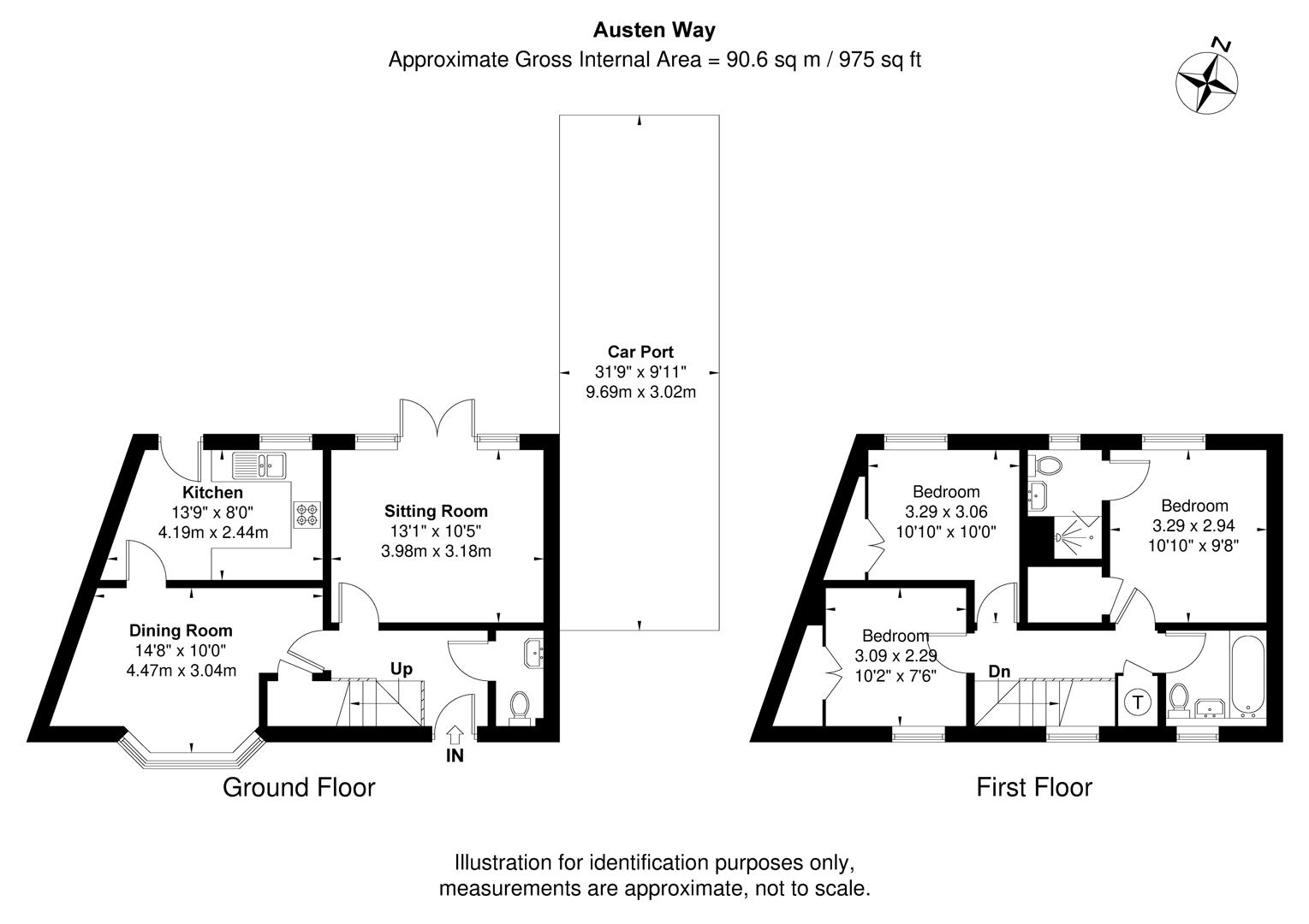 Austen Way, Langley floorplan