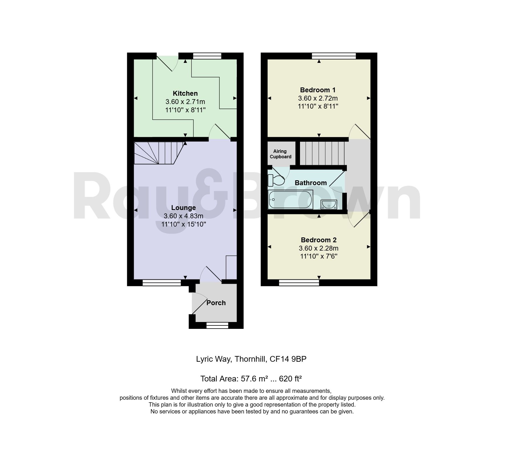 25 Lyric Way, Cardiff floorplan