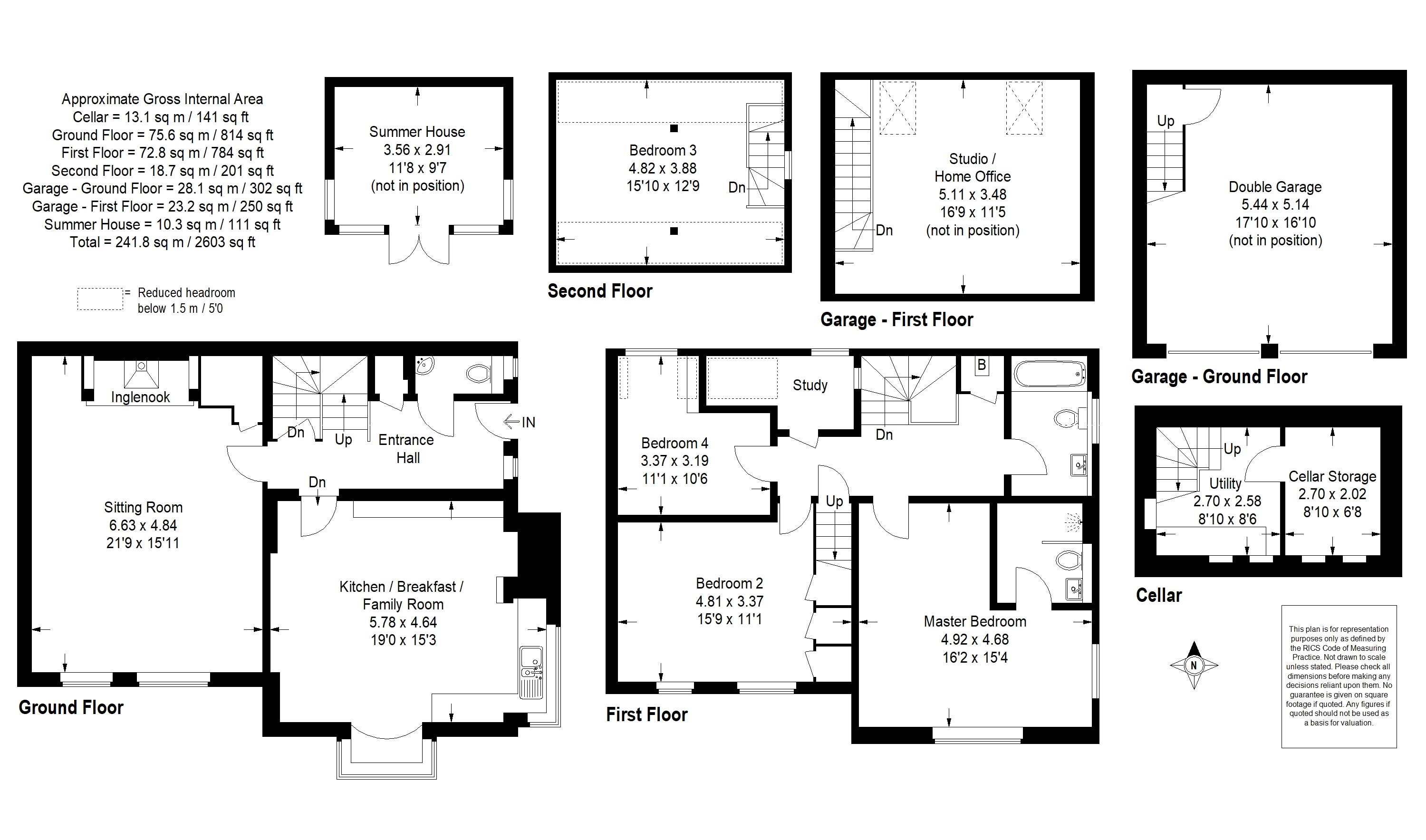 4 Bedrooms Semi-detached house for sale in Upper Street, Shere, Guildford GU5