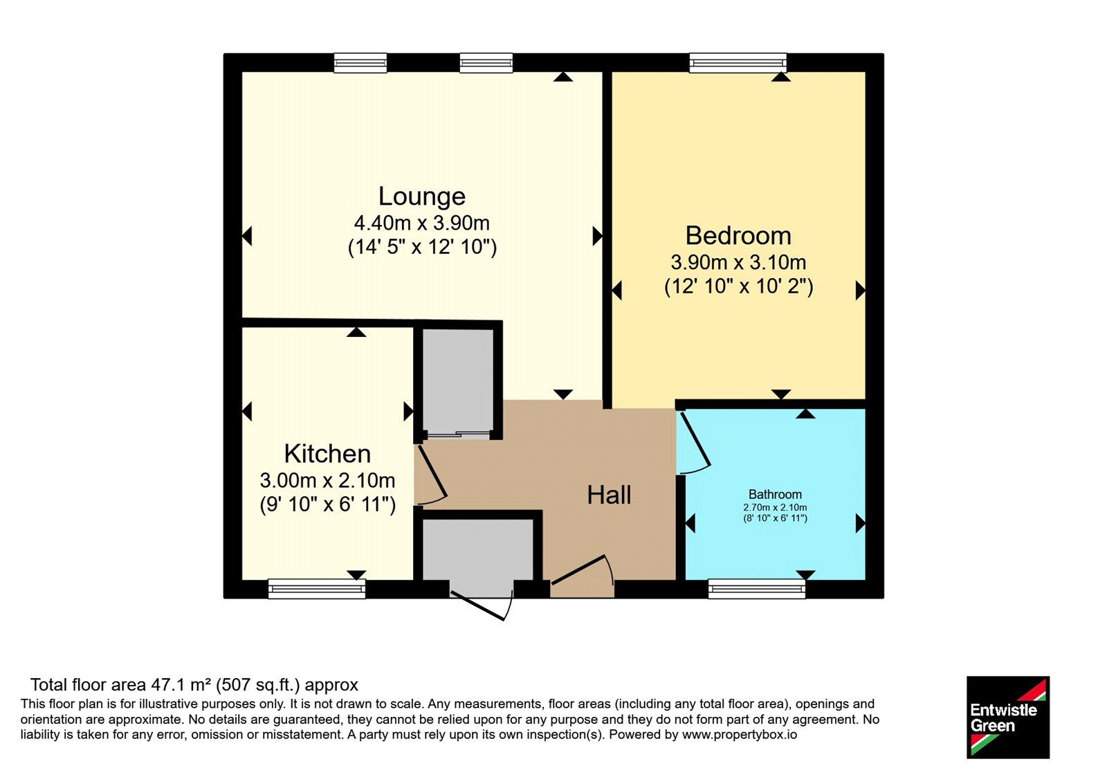 21b,, Heys Close, Blackburn floorplan