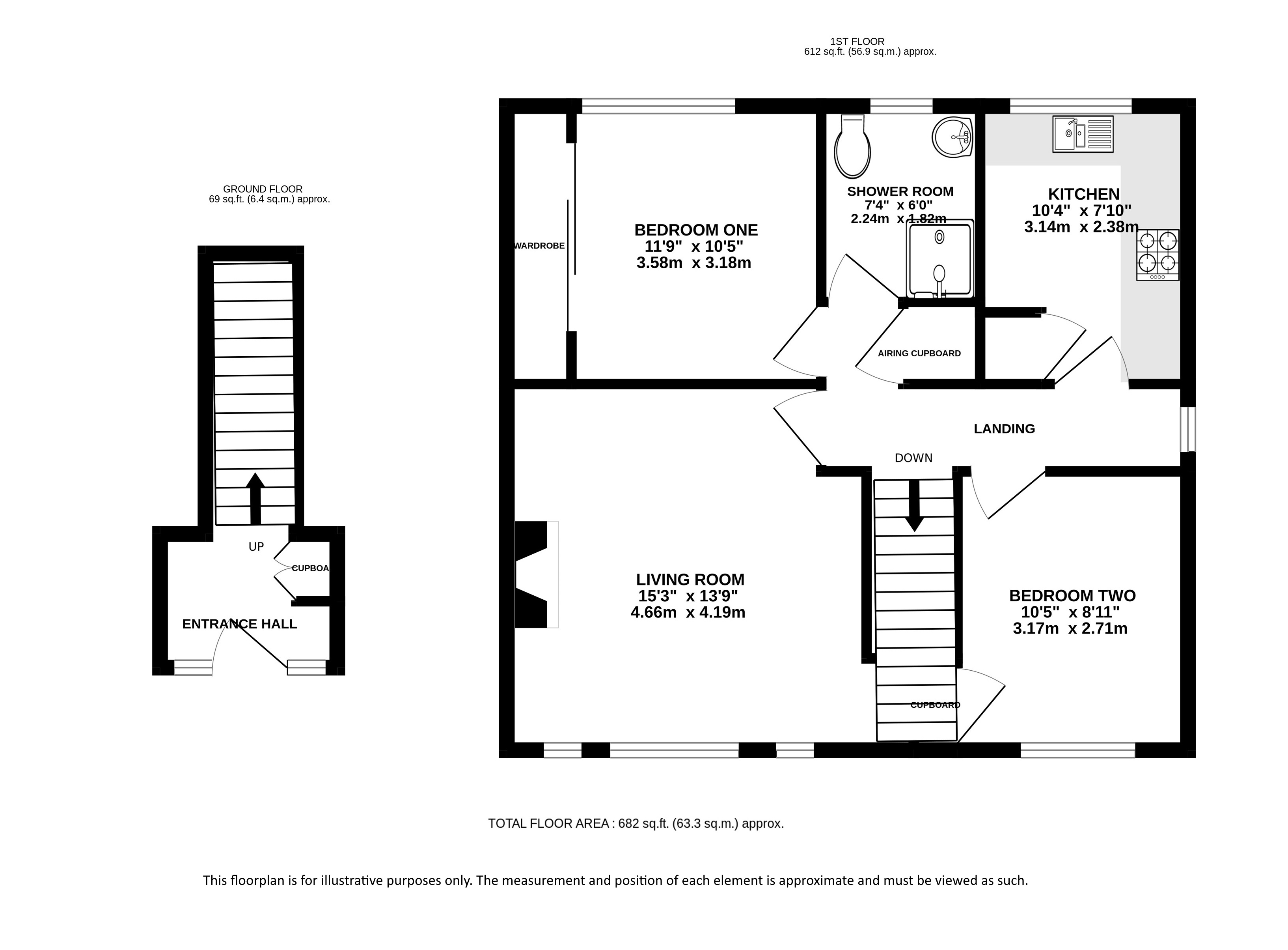 4, Pondsmeade, St. Albans floorplan