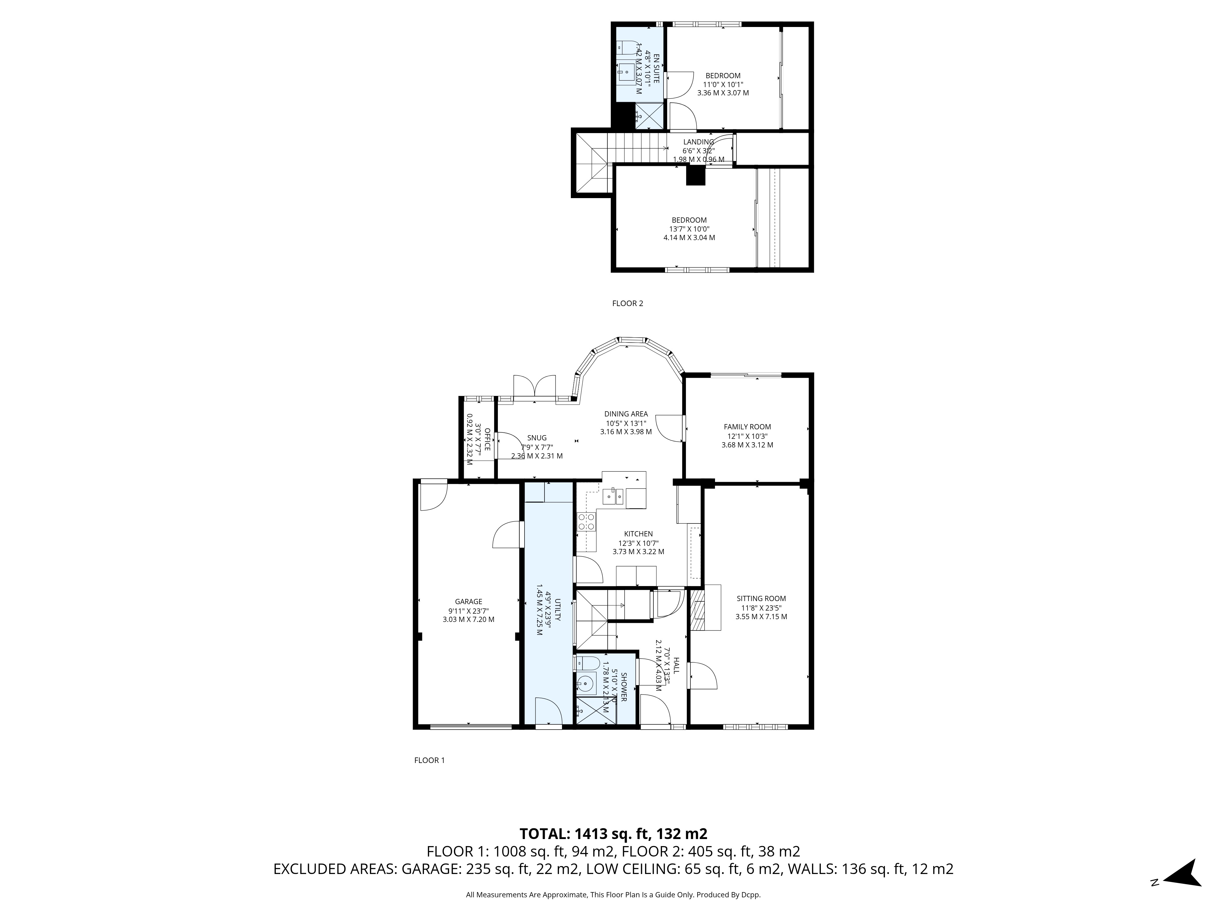 5, Lime Tree Close, Bury St Edmunds floorplan