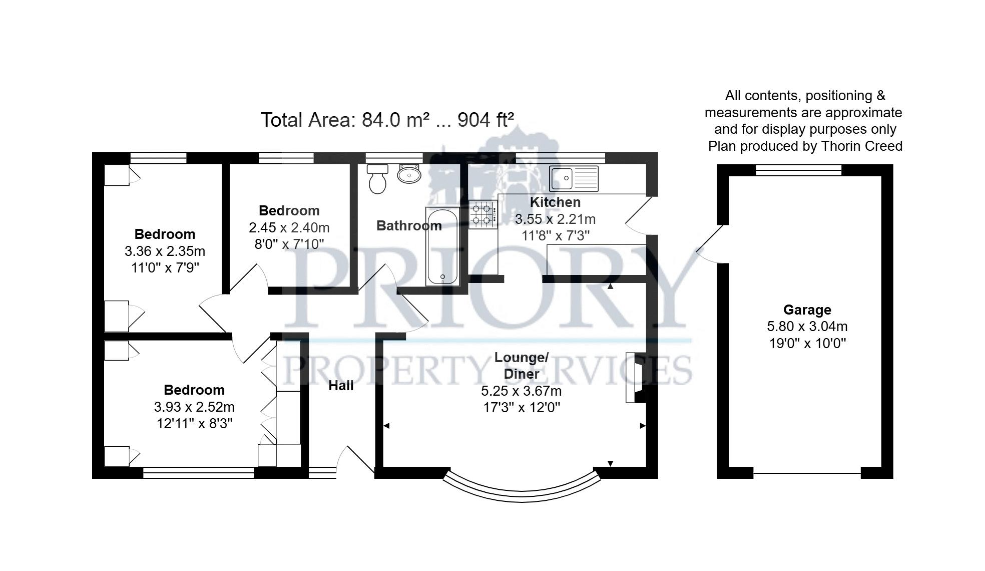 2, Silver Close, Biddulph floorplan