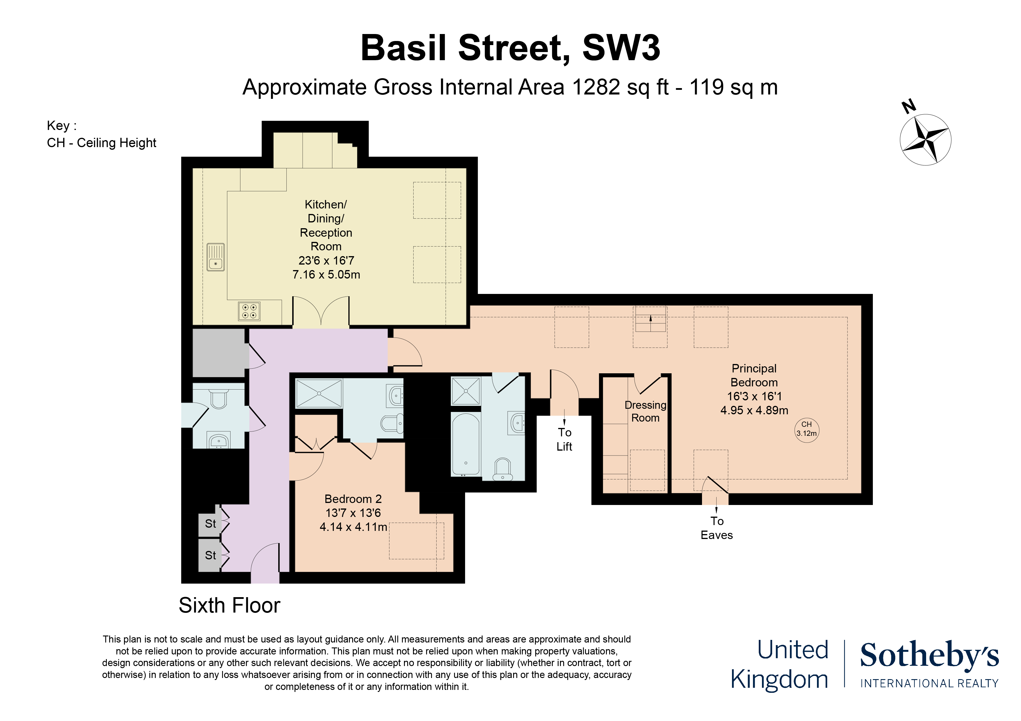 Basil, Basil Street, London floorplan