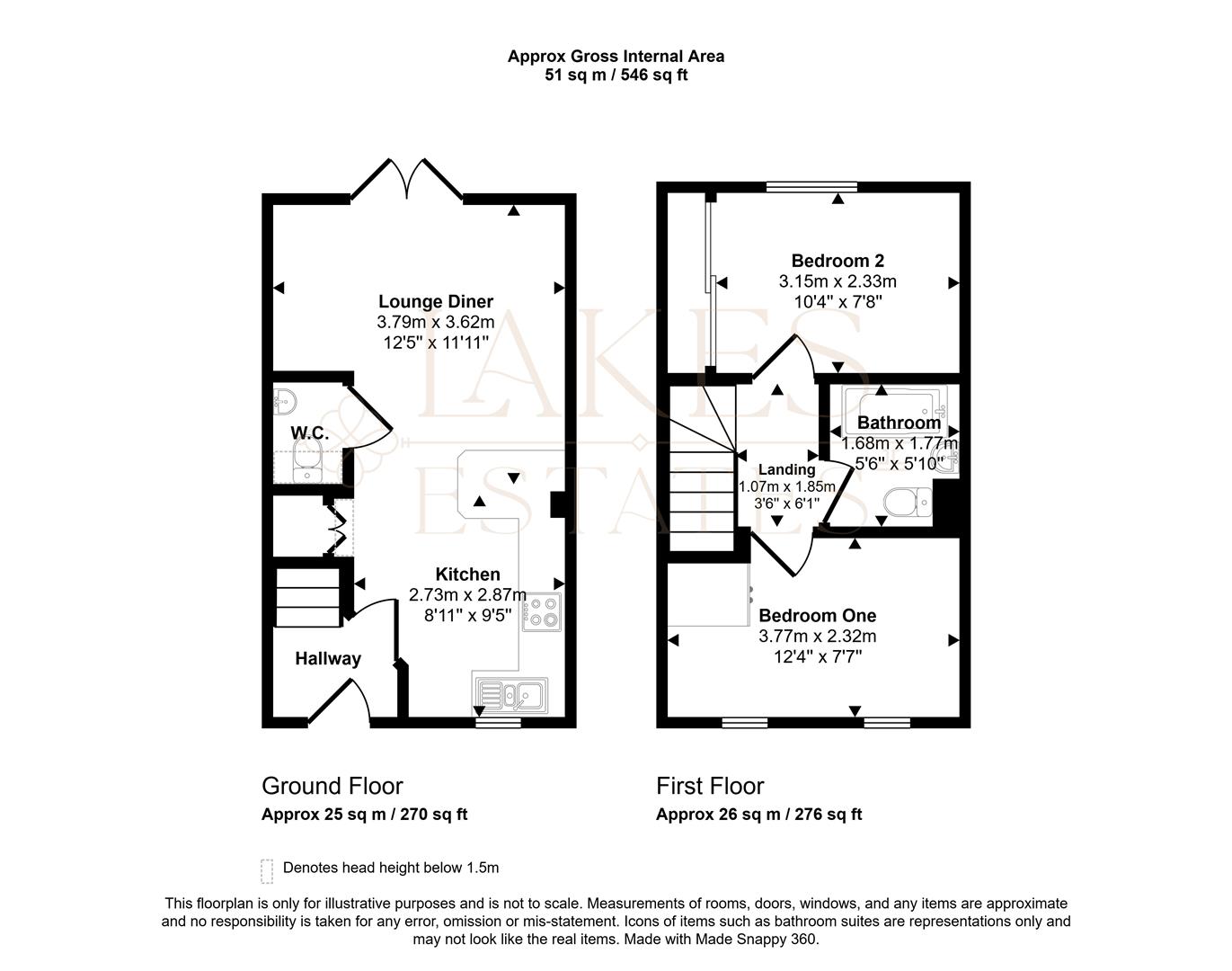 32, Carleton Meadows, Penrith floorplan