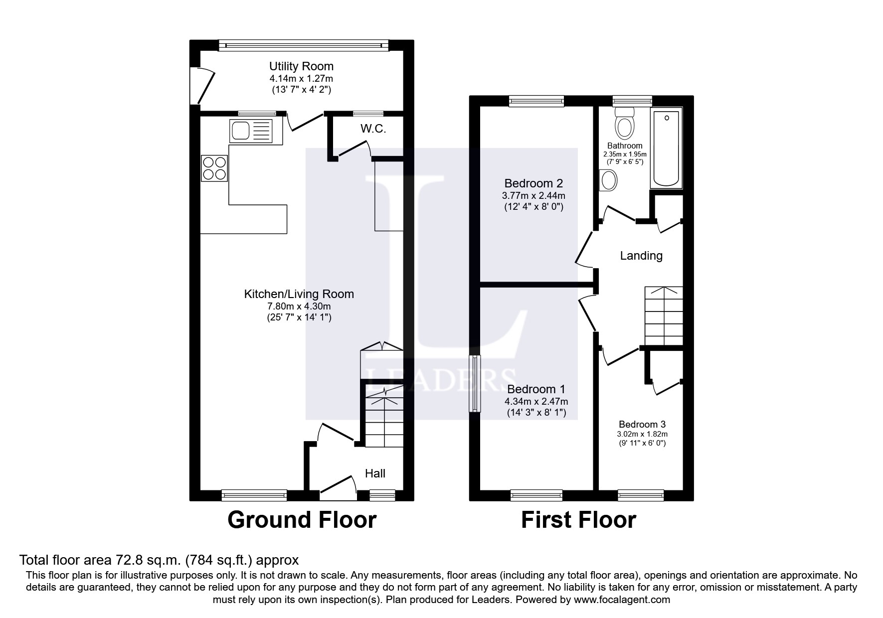 26, Broadway, Jaywick floorplan
