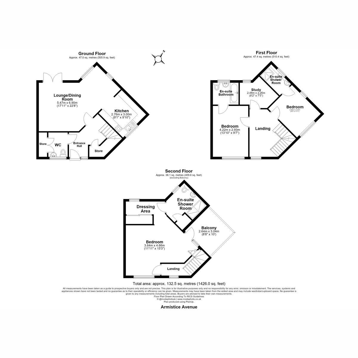 Armistice Avenue, Chelmsford floorplan
