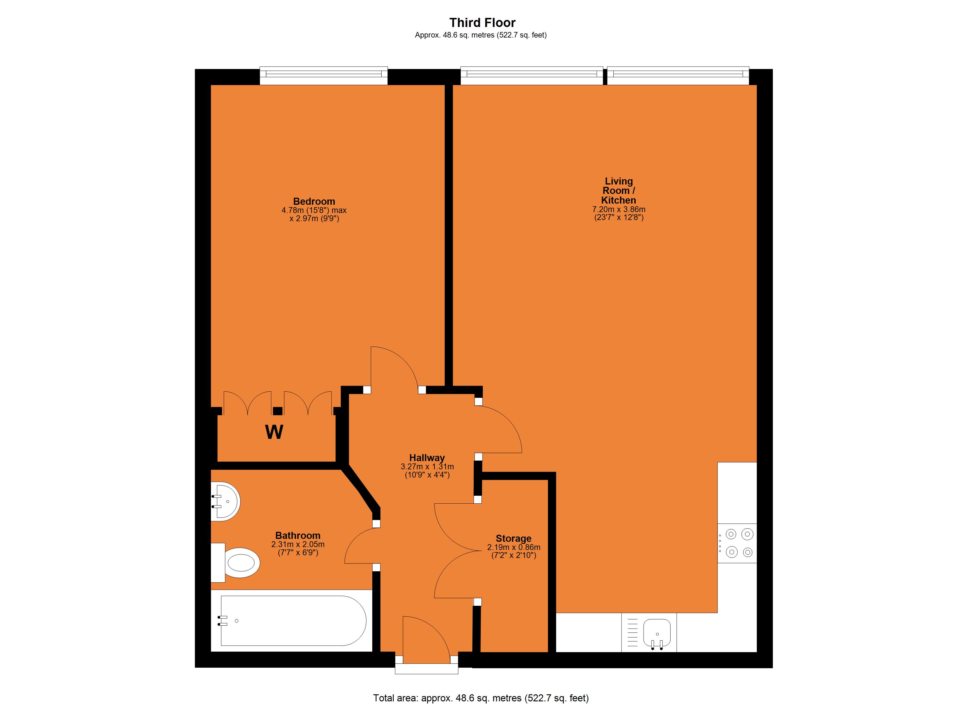 92, Grove Park Oval, Newcastle Upon Tyne floorplan