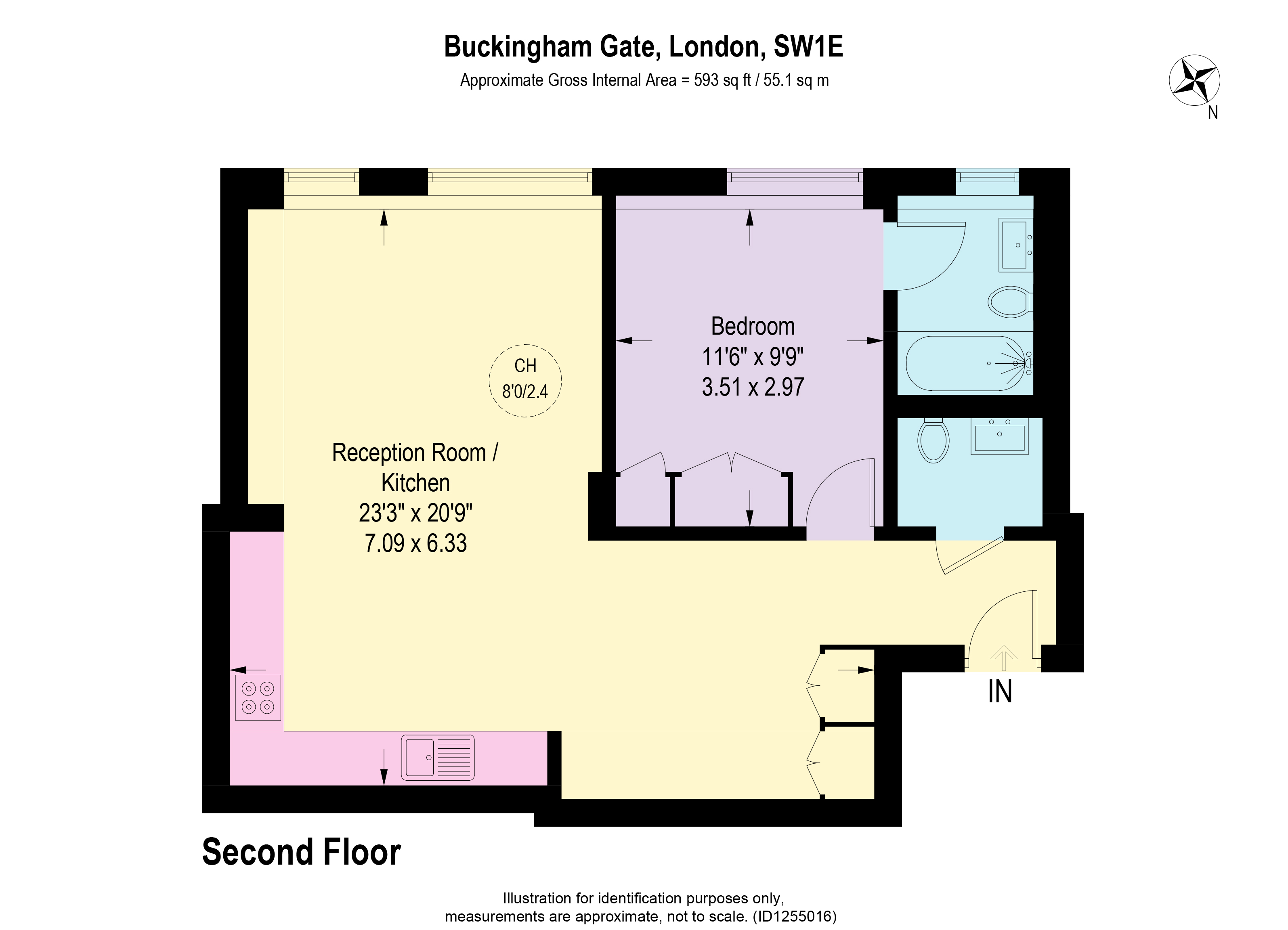 11-14, Buckingham Gate, London floorplan