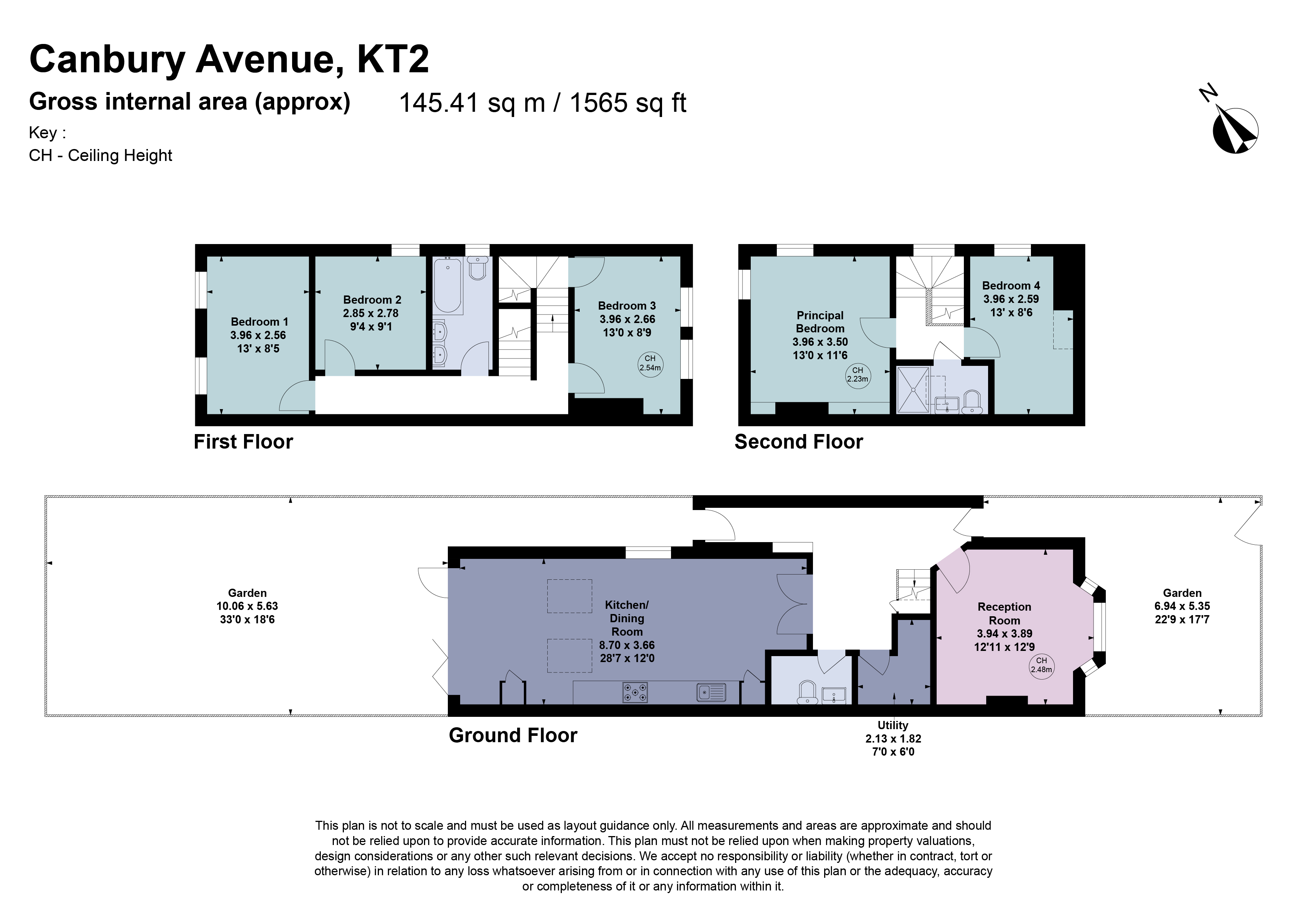 101, Canbury Avenue, Kingston Upon Thames floorplan