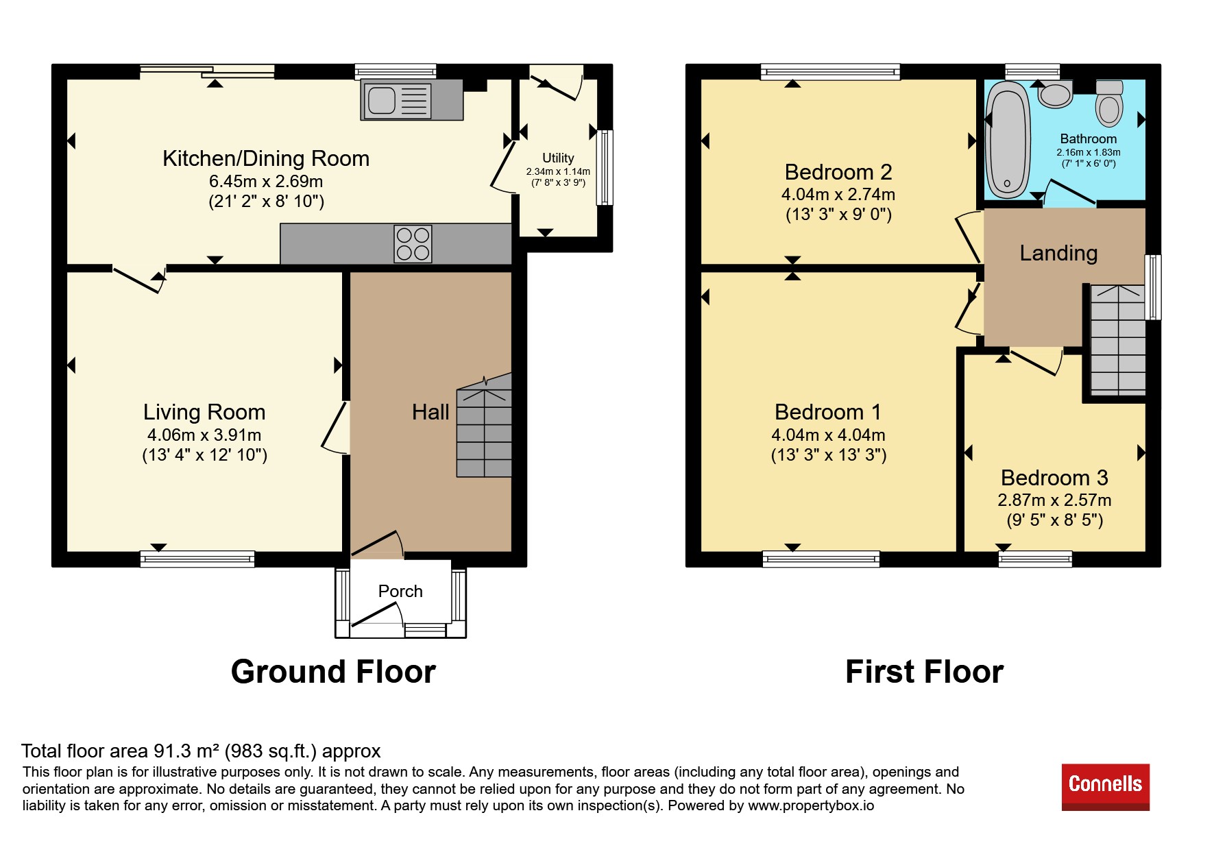 14, Yarmouth Green, Coventry floorplan