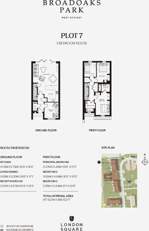 Broadoaks Park, Parvis Road, Surrey, West Byfleet floorplan