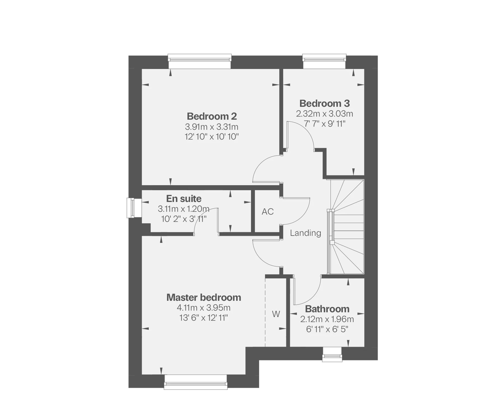 Crane, Mapperley Meadows, Nottinghamshire floorplan