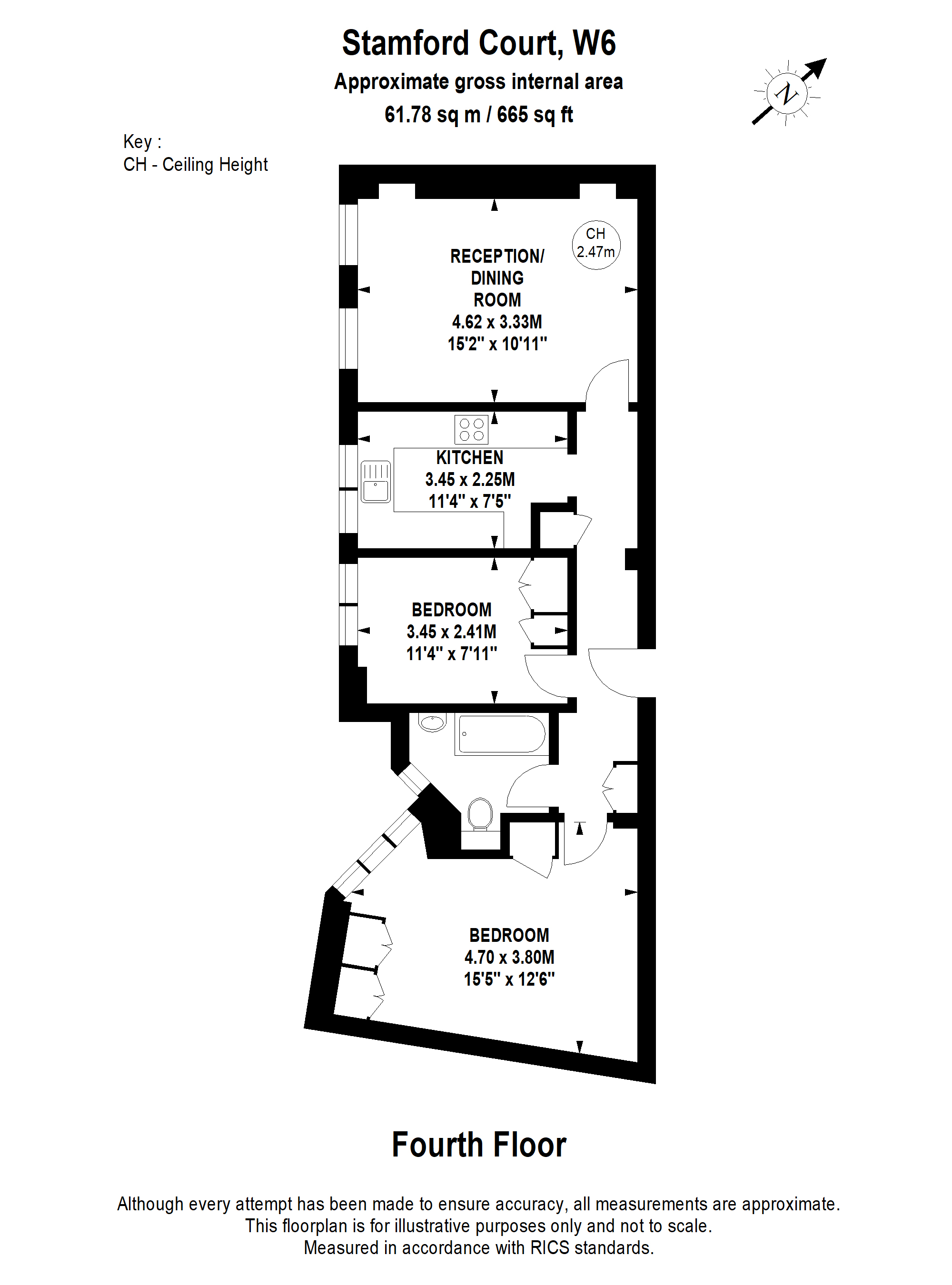 Stamford Court, London floorplan