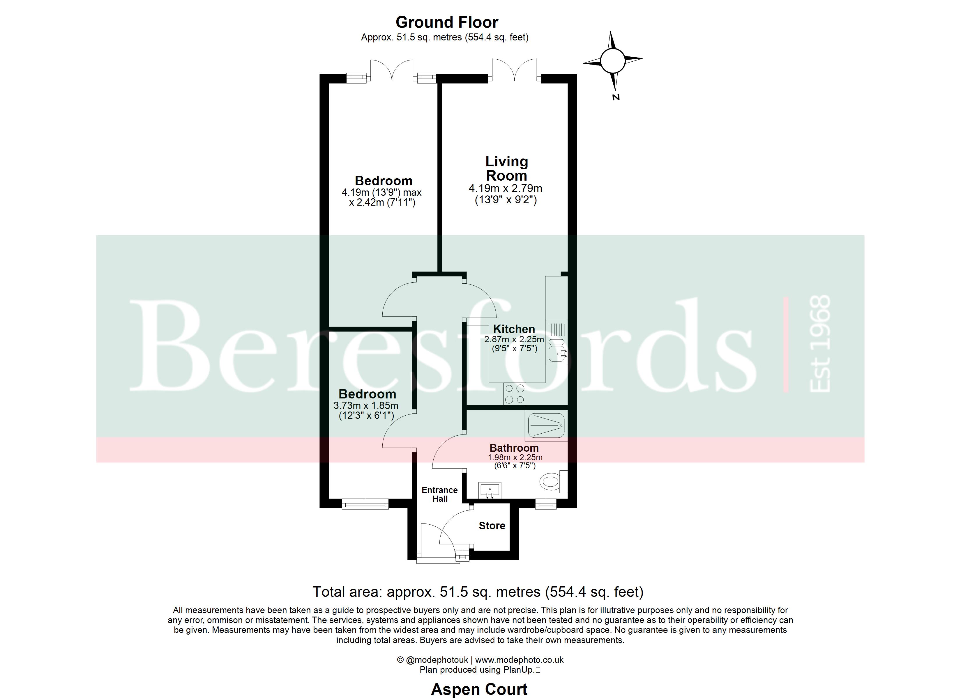 3, Aspen Court, Brentwood floorplan