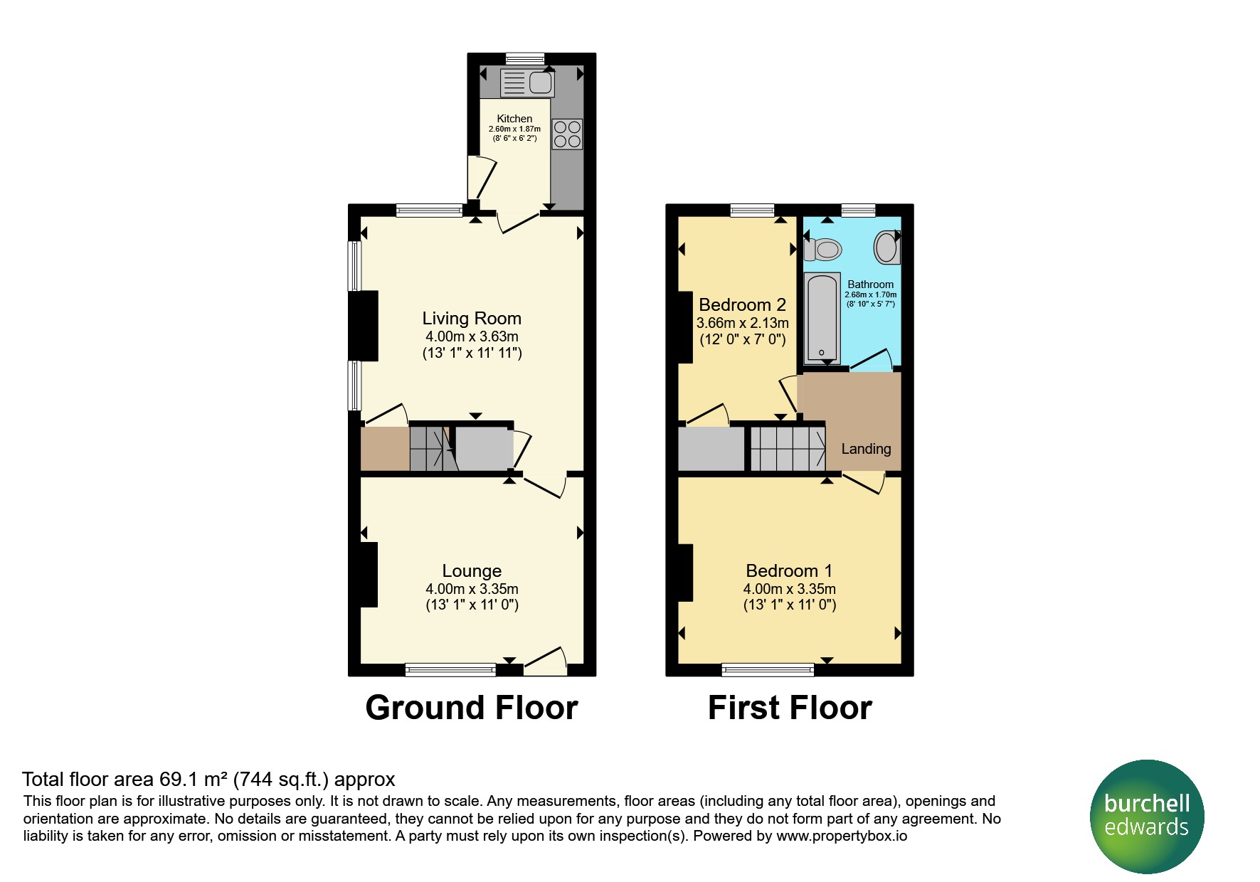 38, Barber Street, Nottingham floorplan