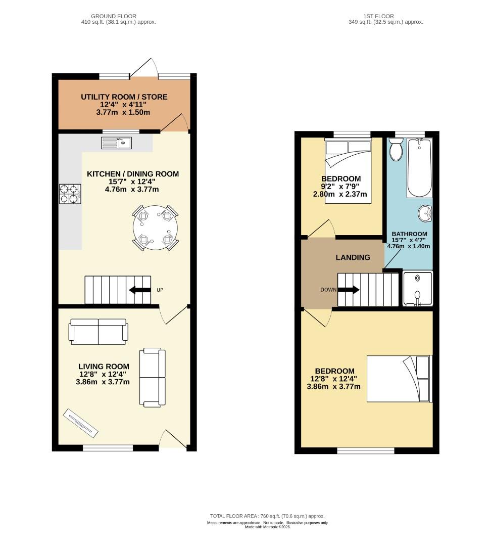 7, Ernest Street, Cheadle floorplan