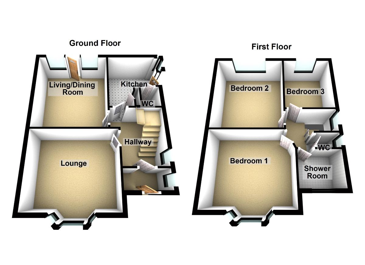 Hillsea Avenue, Heysham, Morecambe LA3, 3 bedroom semidetached house