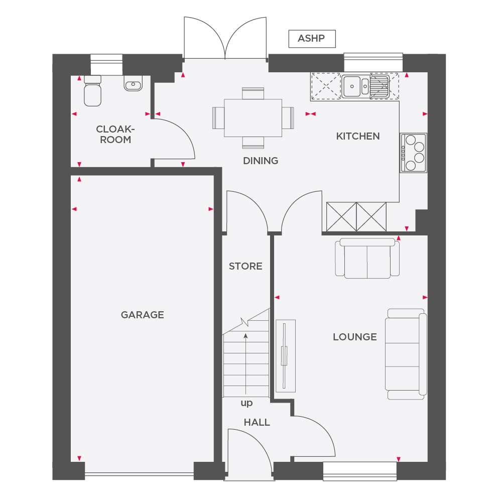 Parkhurst Avenue, Clayton-Le-Woods, Chorley floorplan