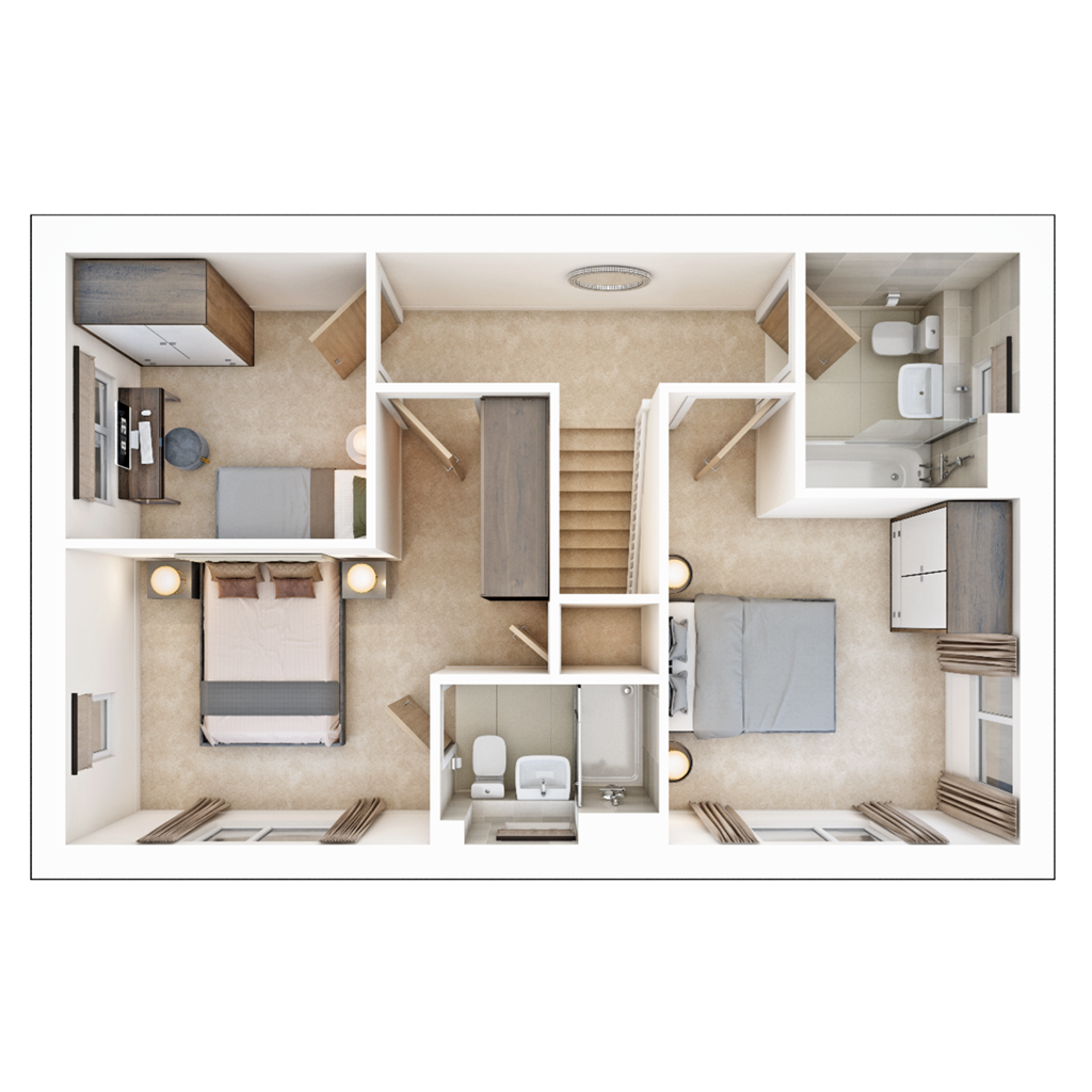 The Aynesdale - Plot 101, Allard Way, 1 John Mutton Way, Coventry floorplan