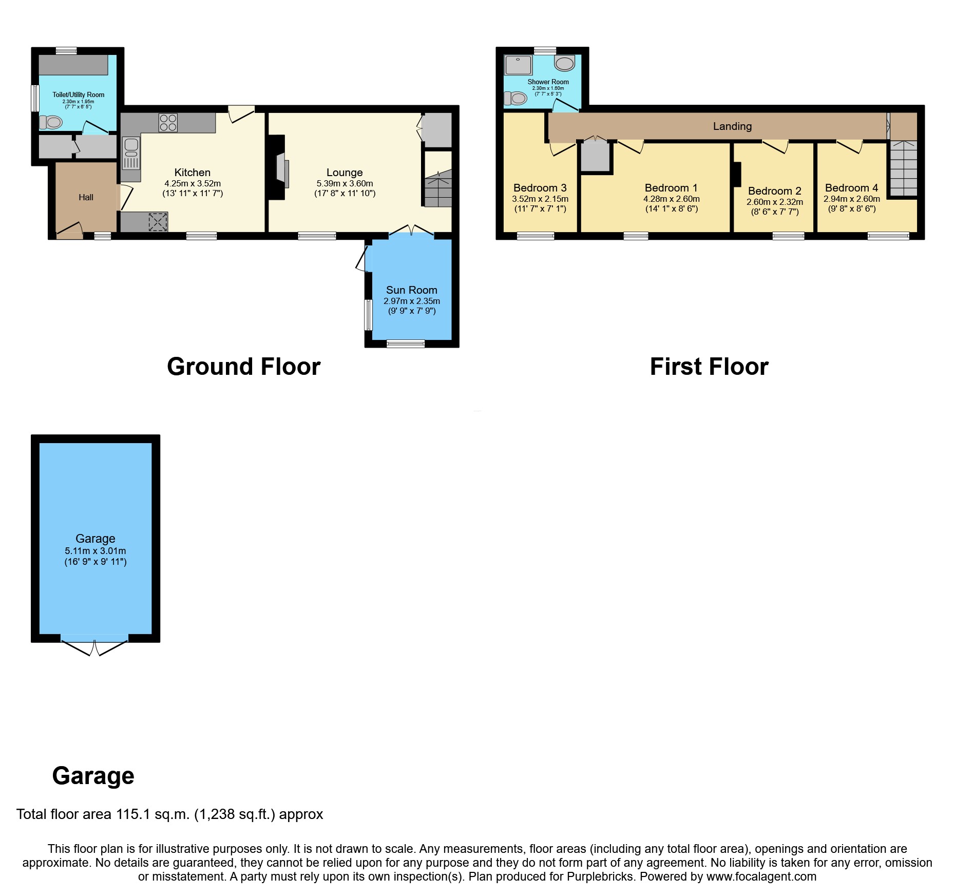 Jubilee Road, Liskeard, PL14 floorplan